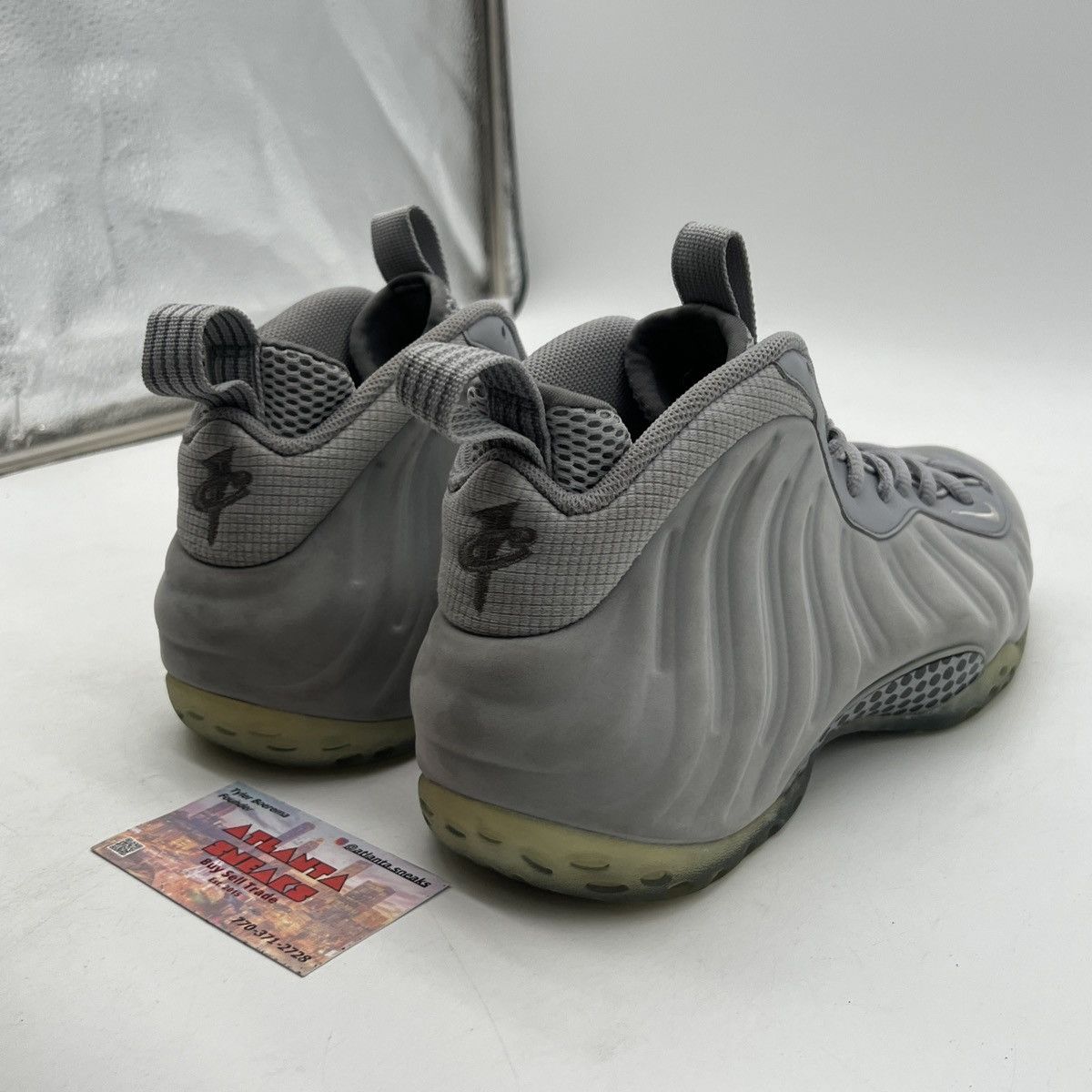Nike Air Foamposite one wolf grey Size US 9.5 / EU 42-43 - 5 Thumbnail