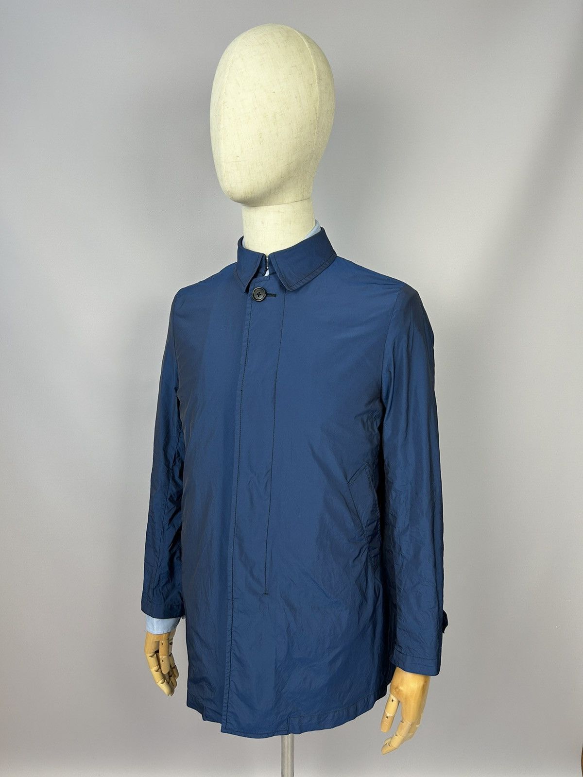 Paoloni Paoloni 2 in 1 Nylon Coat Detachable Quilted Lining Jacket Size US S / EU 44-46 / 1 - 1 Thumbnail