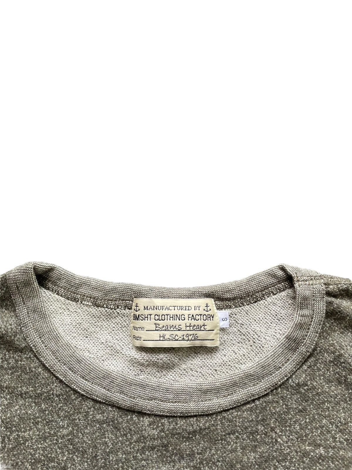 Beams Plus × Japanese Brand Beams Heart Navy Crewneck Size US M / EU 48-50 / 2 - 4 Thumbnail