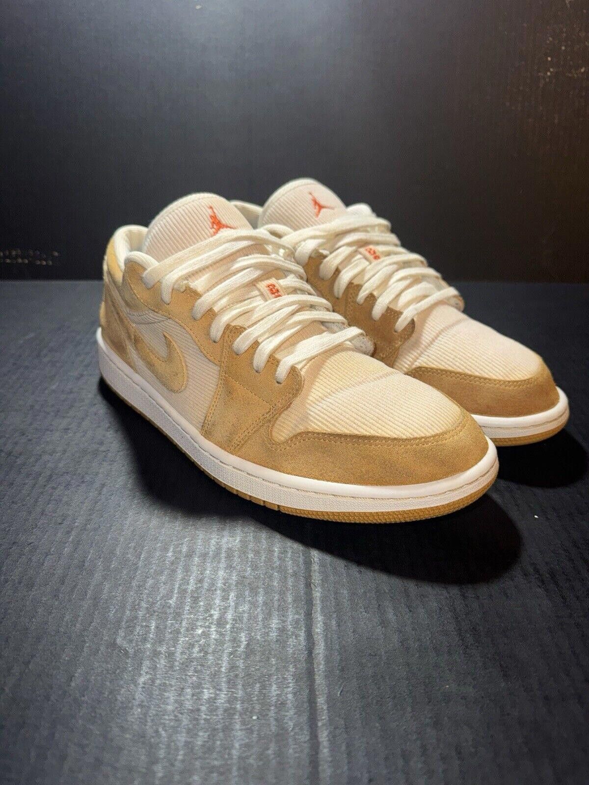 Jordan Brand Nike Air Jordan 1 Low SE Twine DH7820-700 Men's 10.5 WMNs 12 Size US 12 / EU 45 - 2 Thumbnail
