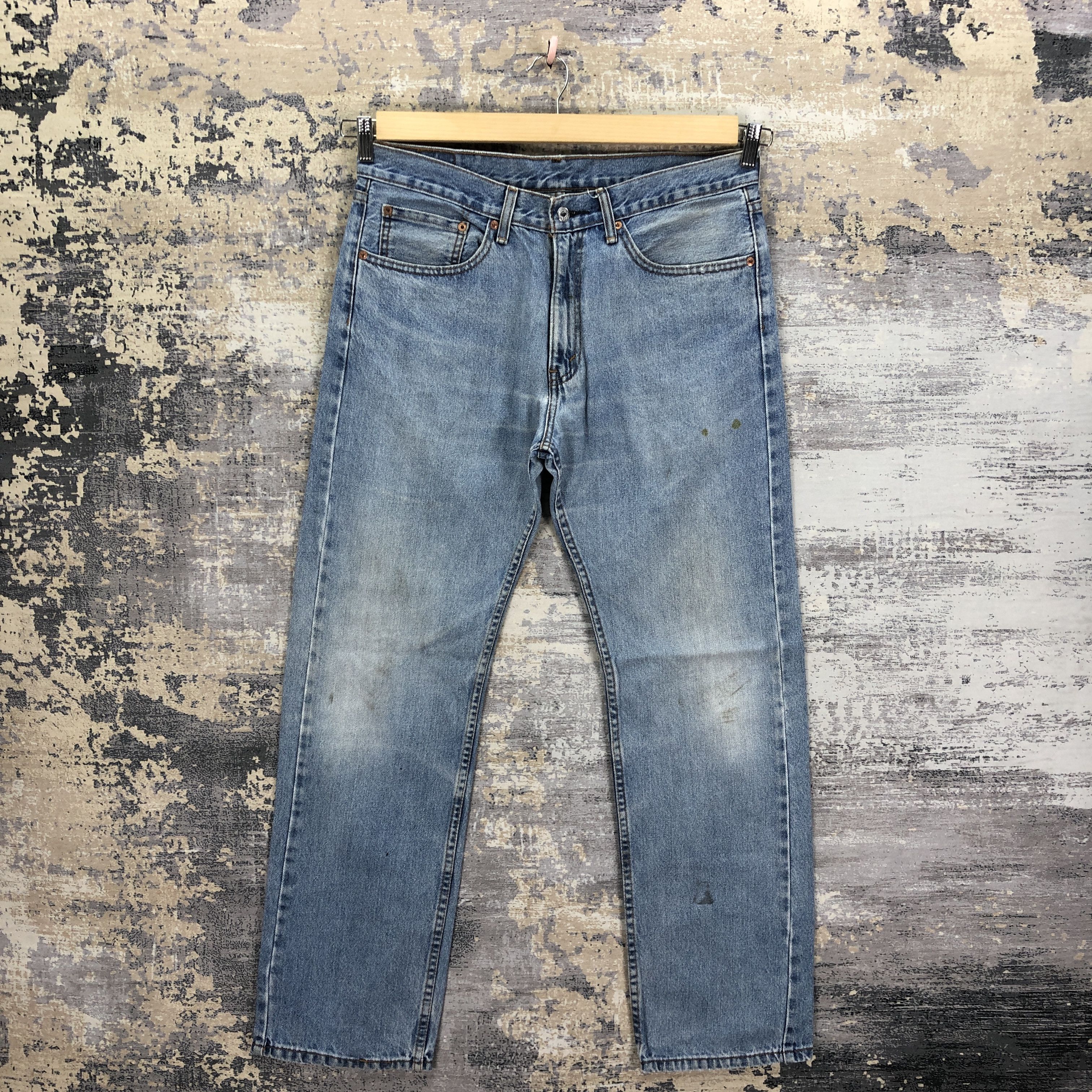 Levi's Vintage Y2K Levis 505 Light Wash Jeans Levi's Faded Denim Size US 34 / EU 50 - 1 Thumbnail