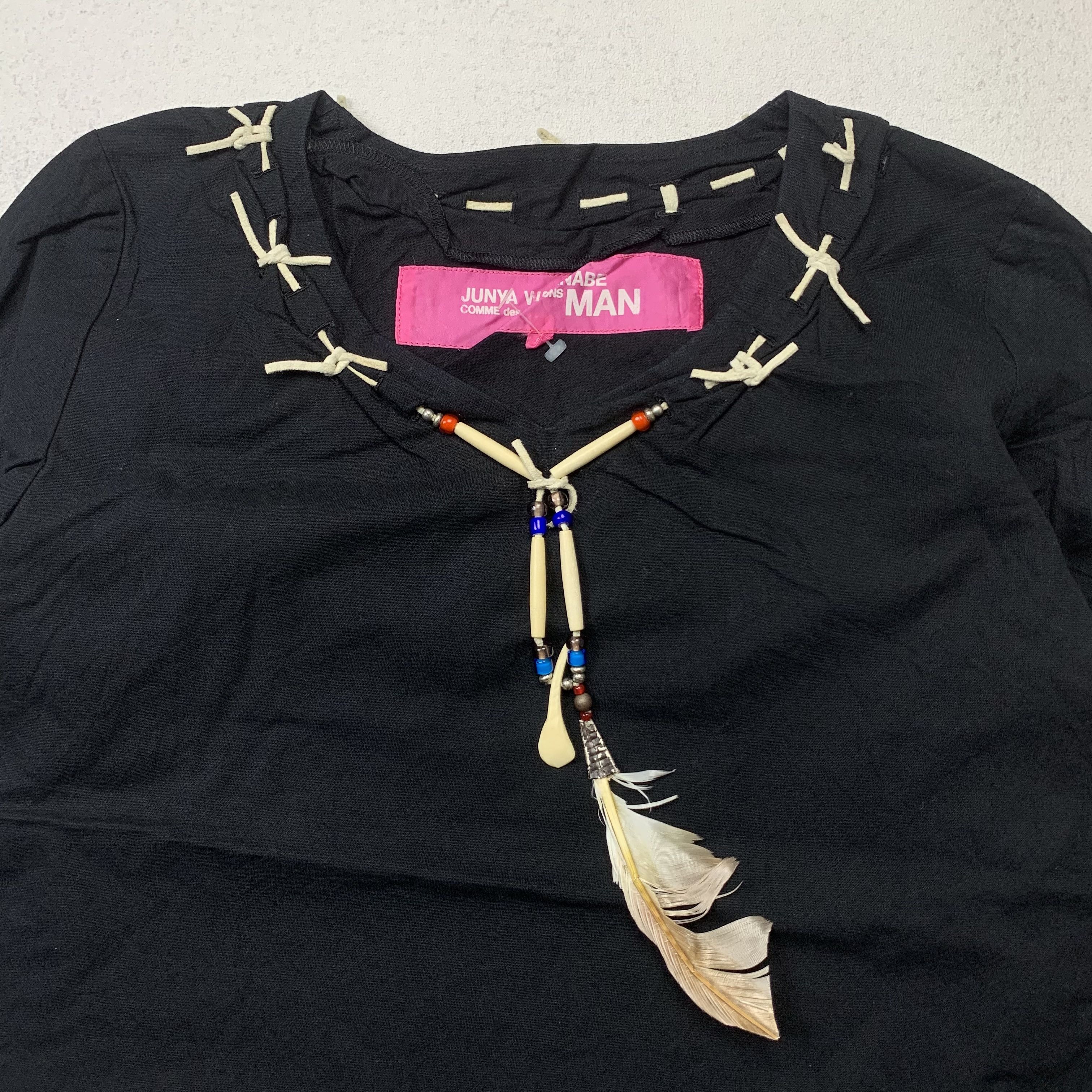 Comme des Garcons Vintage Junya Watanabe CDG Longsleeve Tshirt Size S / US 4 / IT 40 - 2 Thumbnail