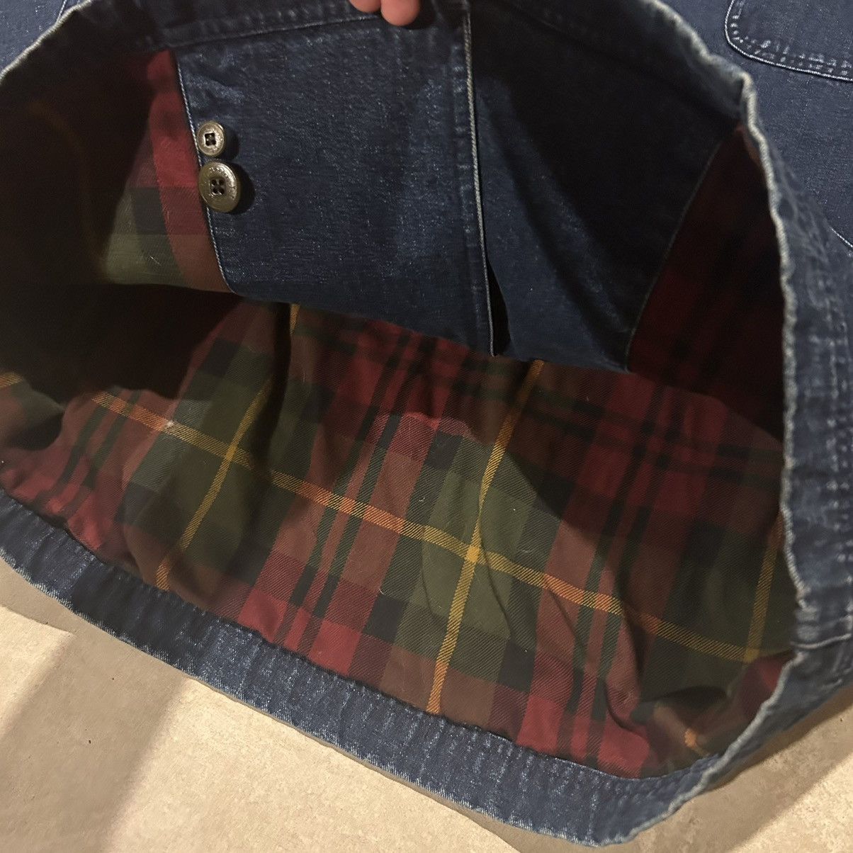 Carhartt Crazy Vintage LL Bean Denim Chore Hunting Jacket Rare Size US M / EU 48-50 / 2 - 6 Thumbnail