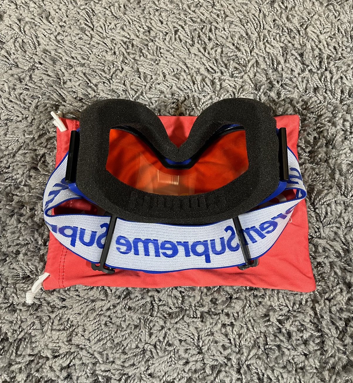 Supreme 2015FW Supreme x Smith Cariboo OTG Ski Goggle Blue Size ONE SIZE - 9 Thumbnail