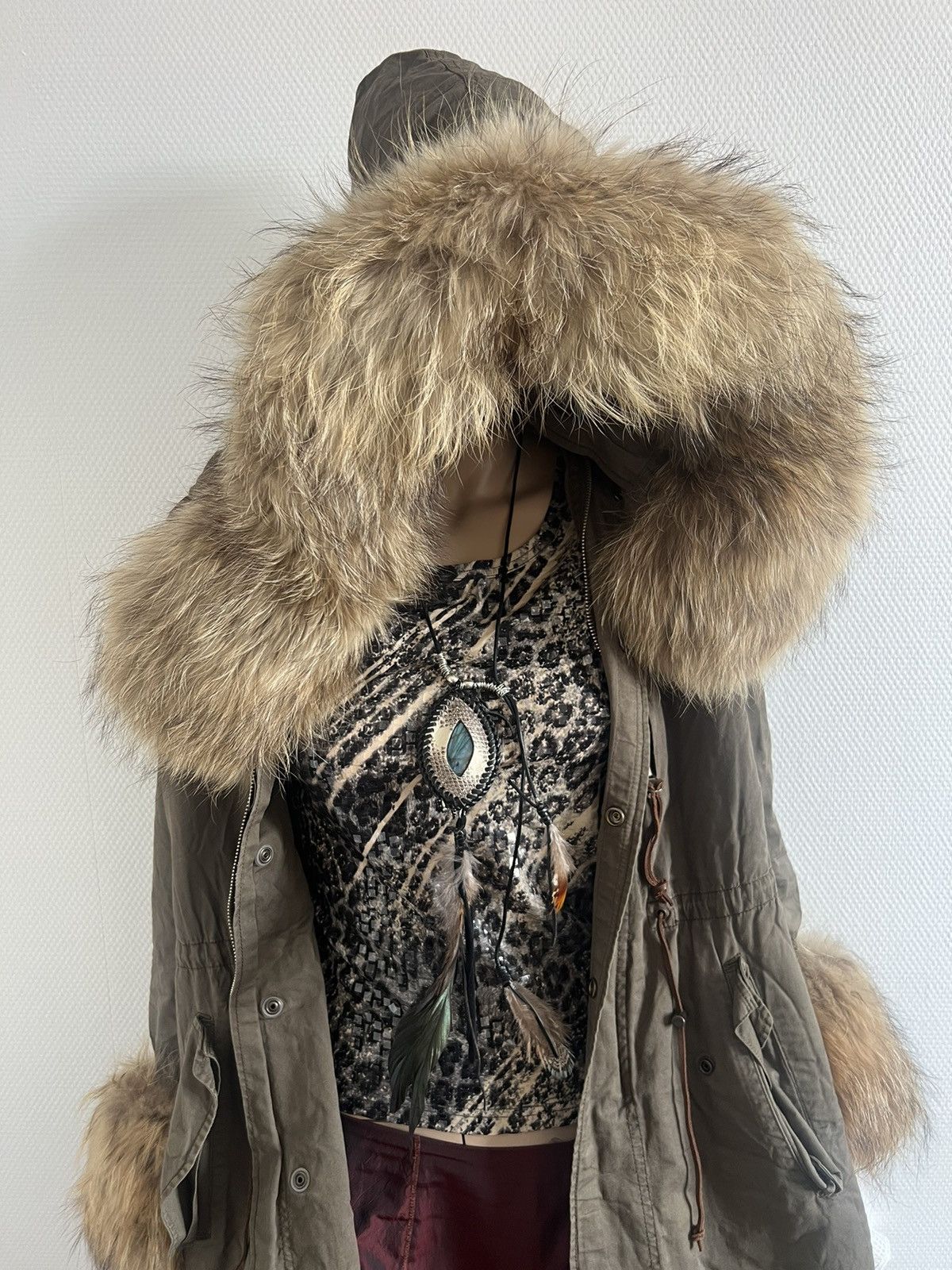 Japanese Brand Fur jacket “panaji” Size M / US 6-8 / IT 42-44 - 3 Thumbnail