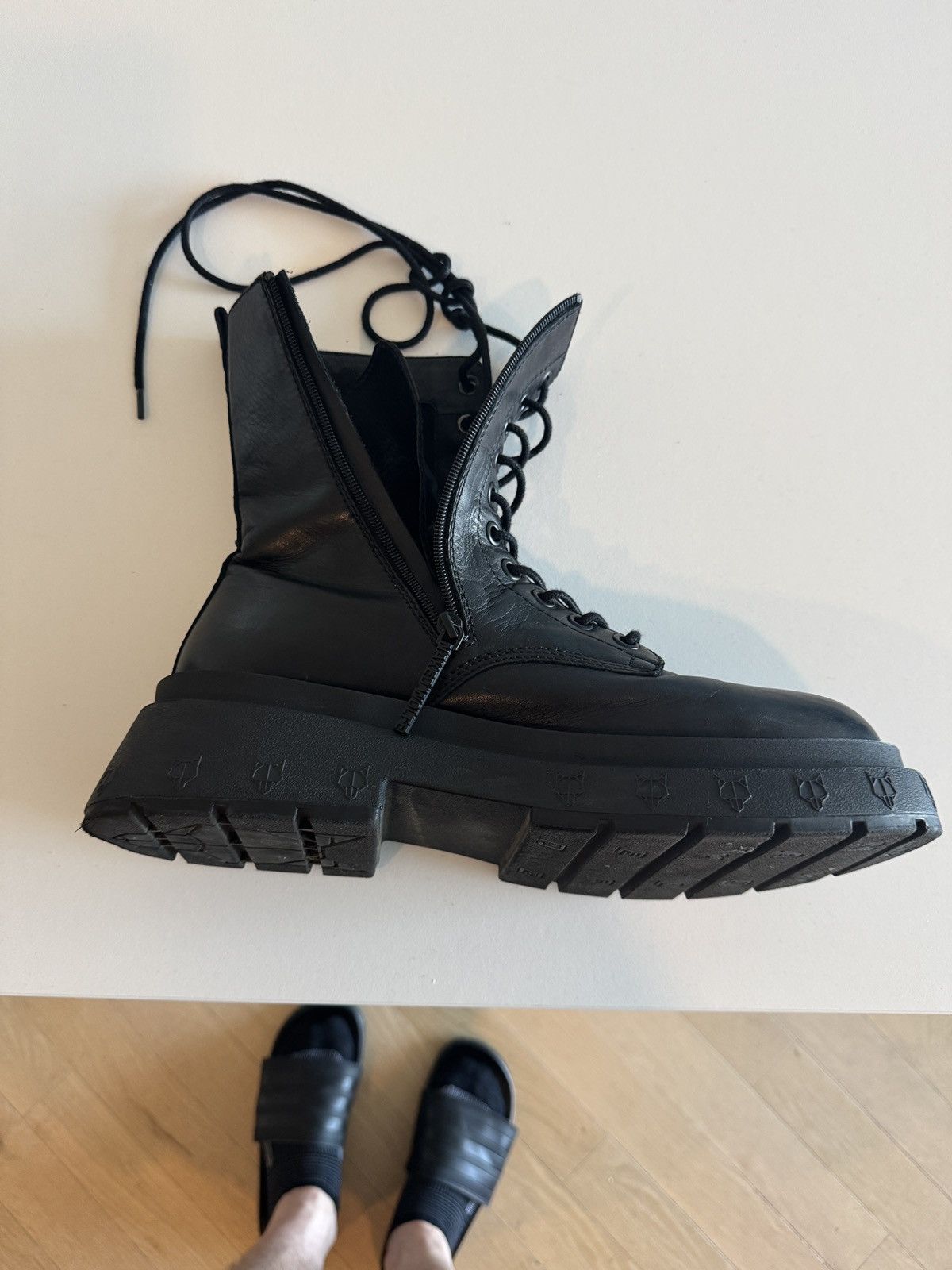 NAKED WOLFE Naked Wolfe Leather Boots Size US 12 / EU 45 - 5 Thumbnail