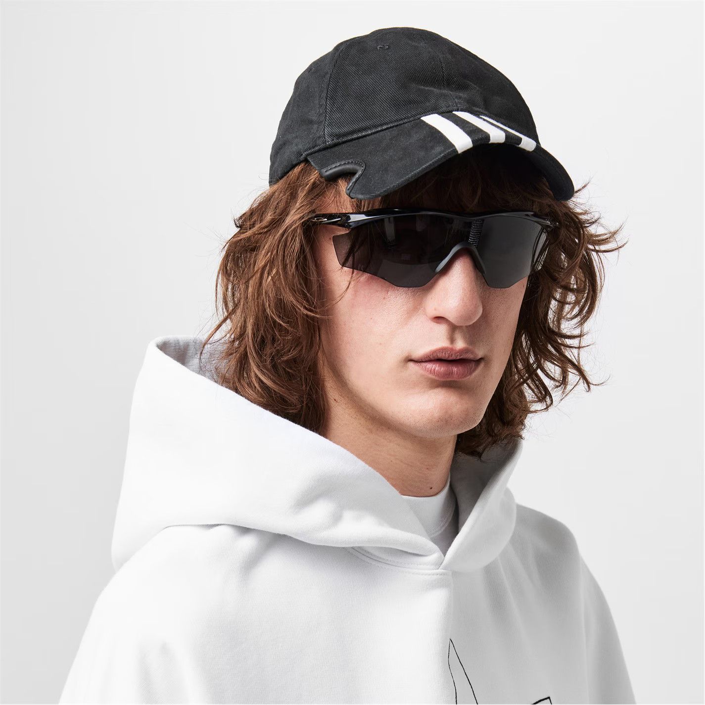 Adidas × Balenciaga o1g2r1mq0226 Size: S / Baseball Hat / Cap In Black Size ONE SIZE - 3 Thumbnail