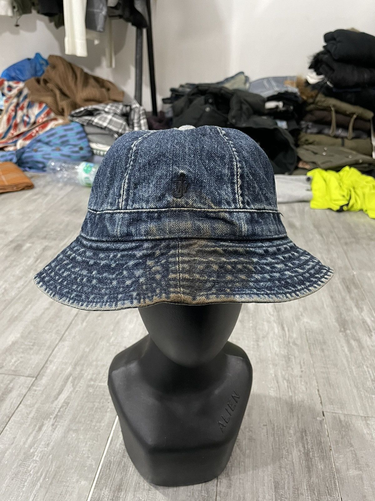 JW Anderson × Vintage J.W Anderson denim bucket hat kapital style Size ONE SIZE - 1 Thumbnail