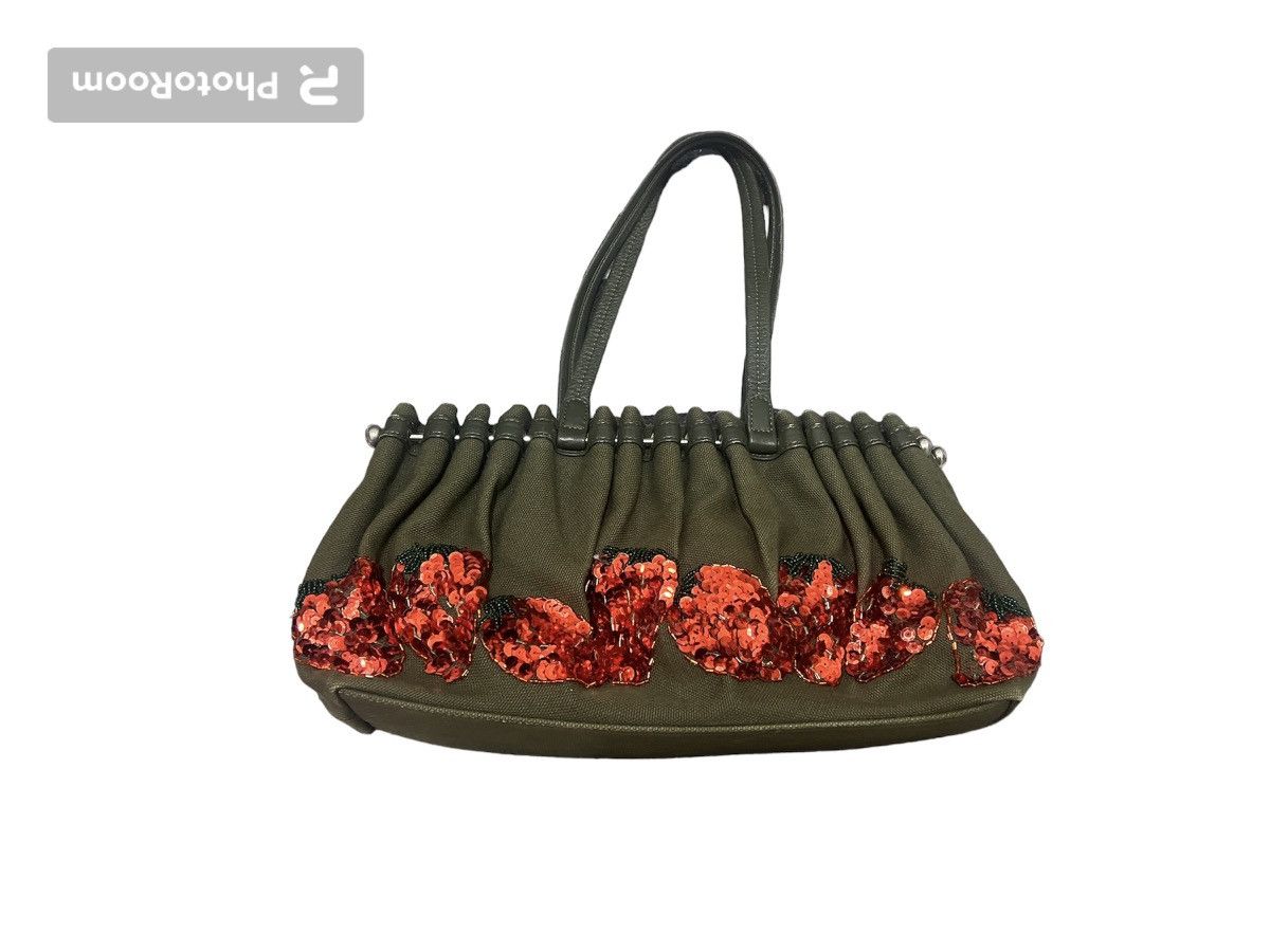 image of Undercover Aw01 Davf Strawberry Green Purse, Women's