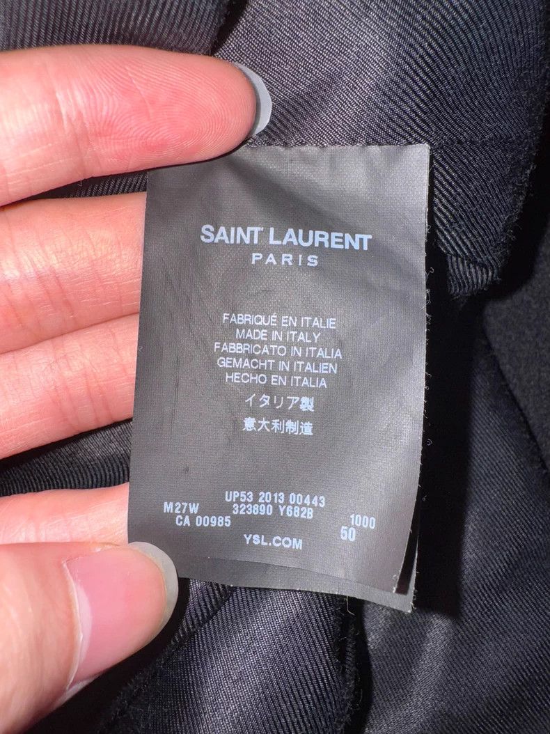 Saint Laurent Paris Saint Laurent Paris 13fw Double Breasted Darth Vader Navy C Size US M / EU 48-50 / 2 - 7 Thumbnail