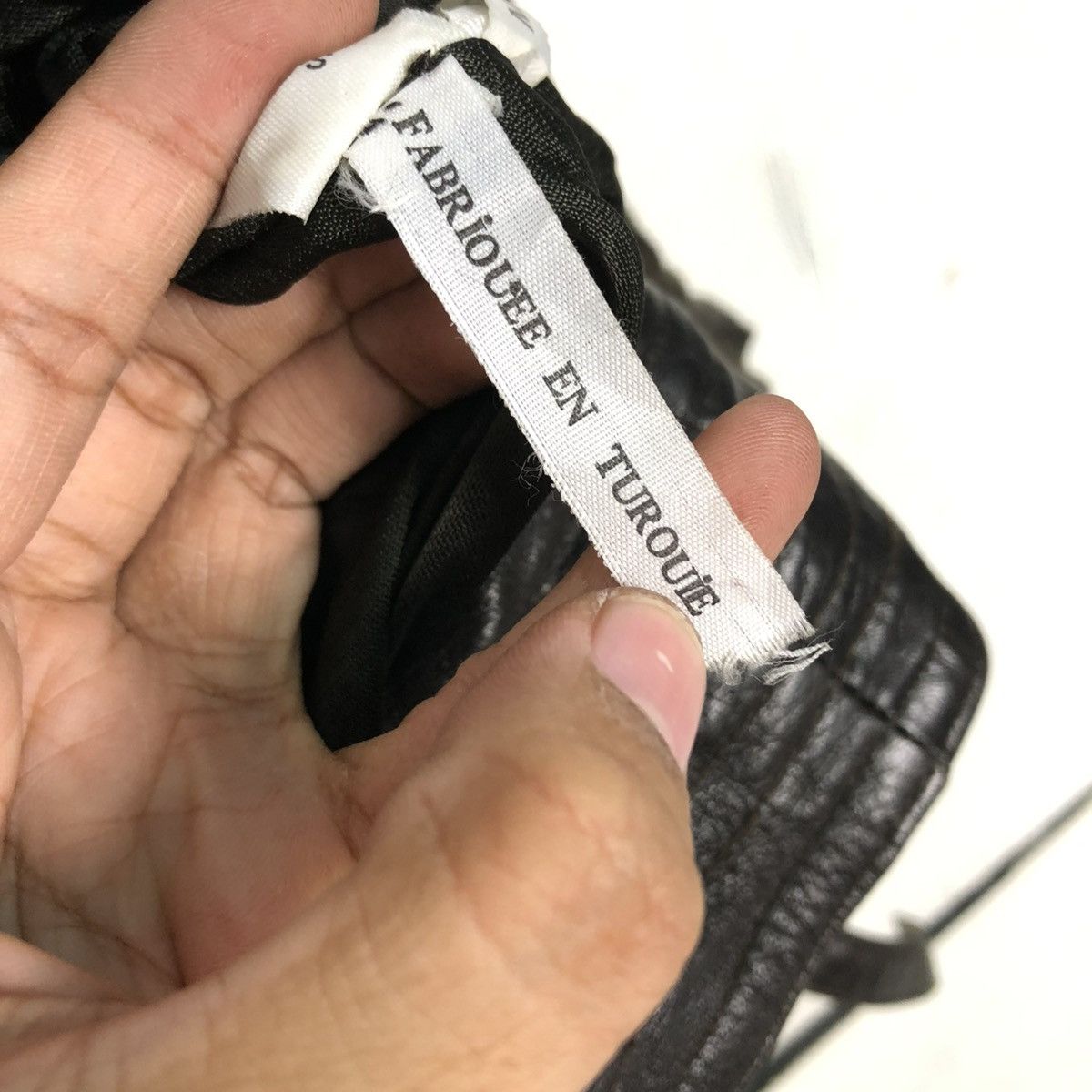 Vintage 🔥CROPPED BONDAGE BIKER LEATHER JACKET SERGE MIKO PARIS Size US M / EU 48-50 / 2 - 22 Thumbnail