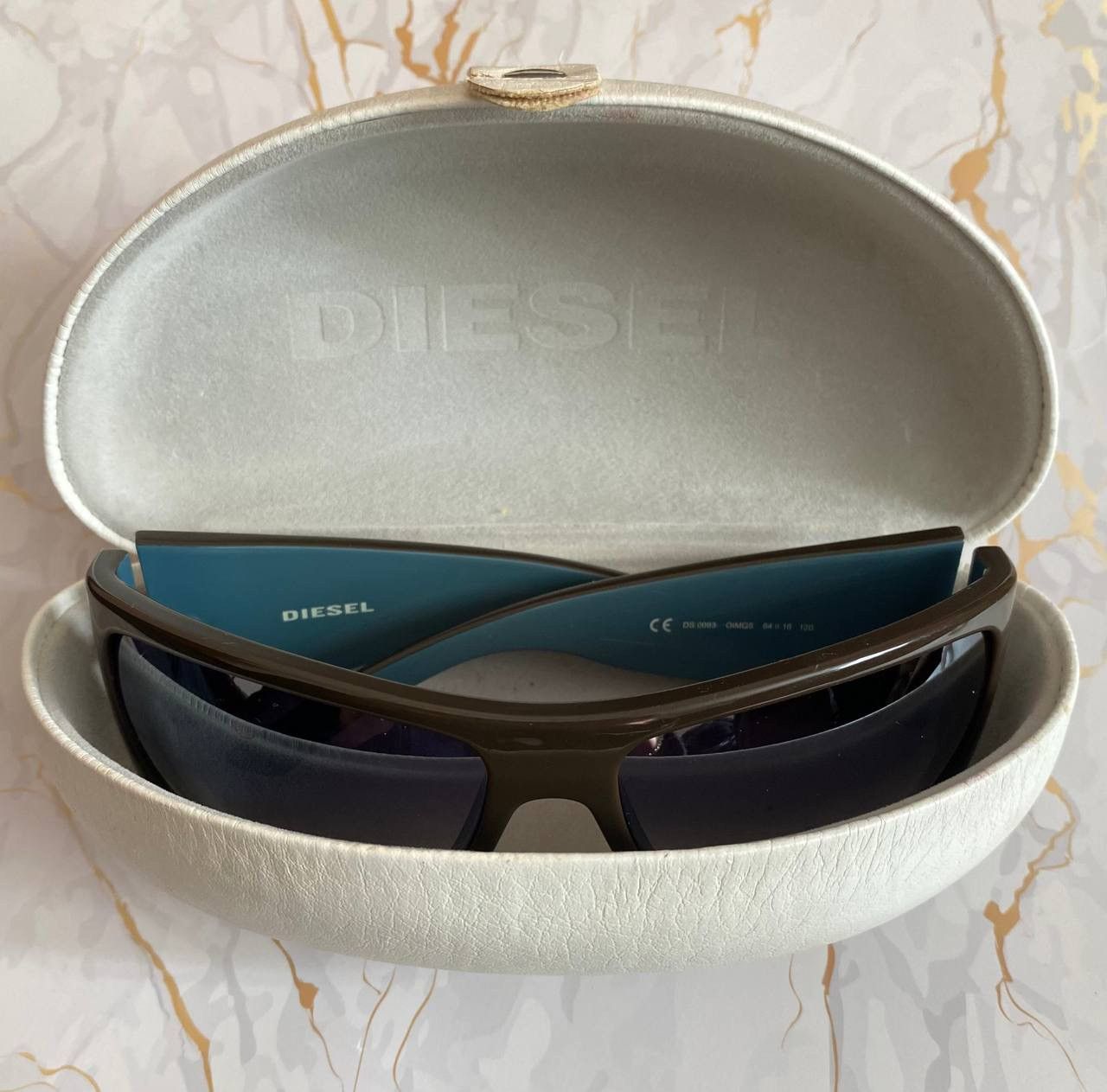 Diesel Vintage Diesel Y2K Black Blue Logo DS 0093 Size ONE SIZE - 1 Thumbnail
