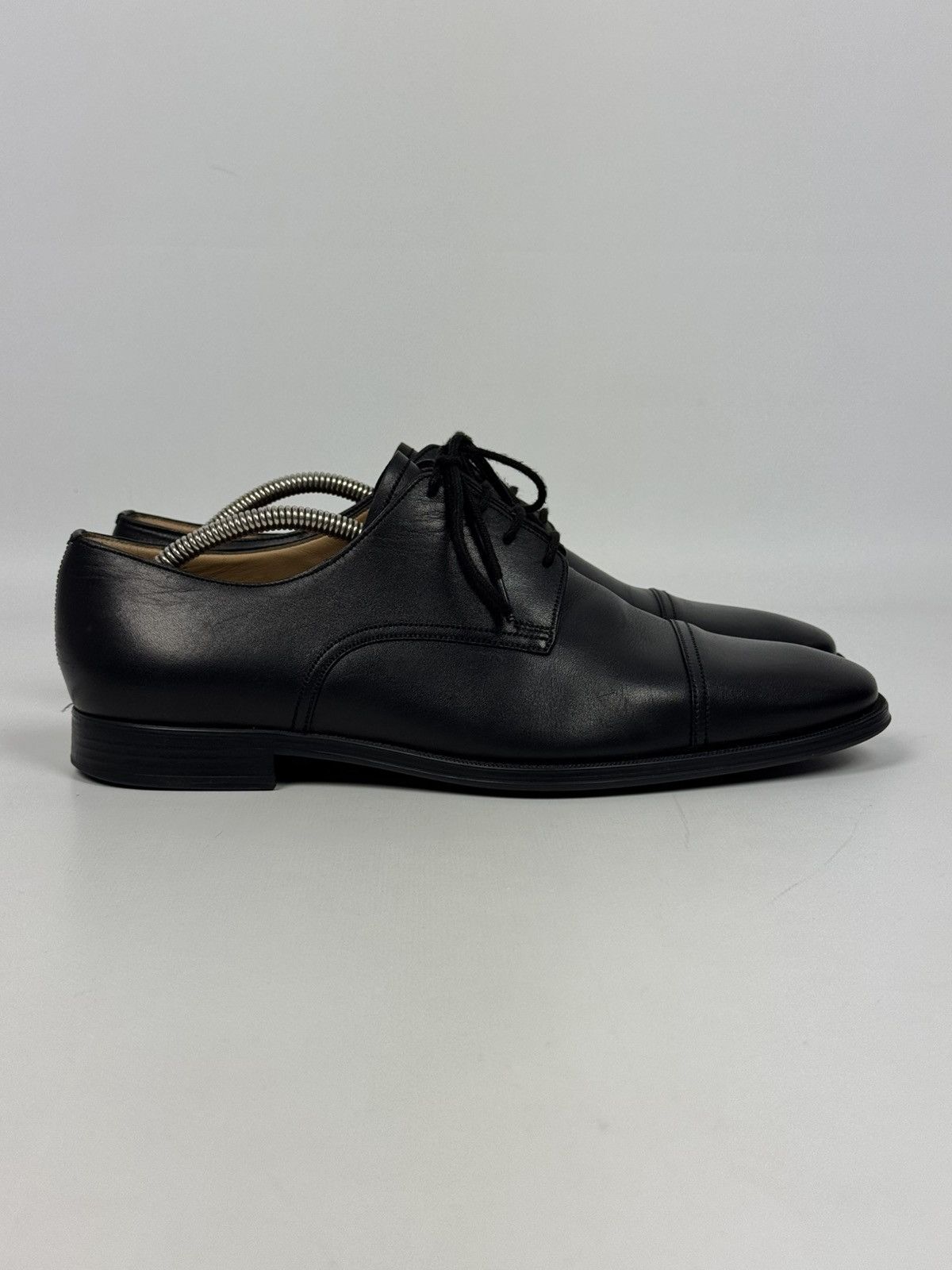 Bally Bally Tayson Leather Black Darby Shoes Men’s US 9 Size US 9 / EU 42 - 7 Thumbnail