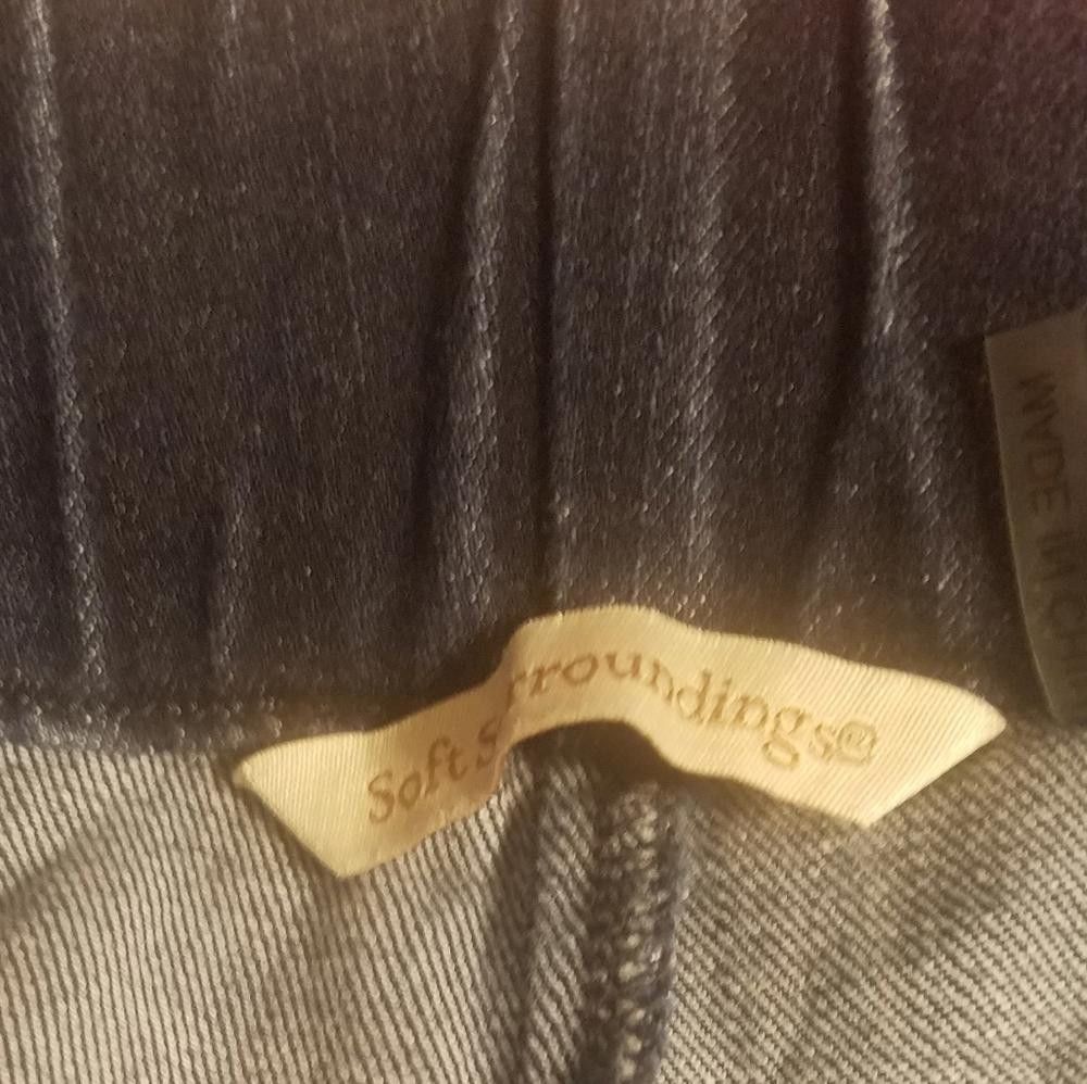 Designer Soft Surroundings Women's Blue Jeans Size Medium Size 32" / US 10 / IT 46 - 4 Thumbnail