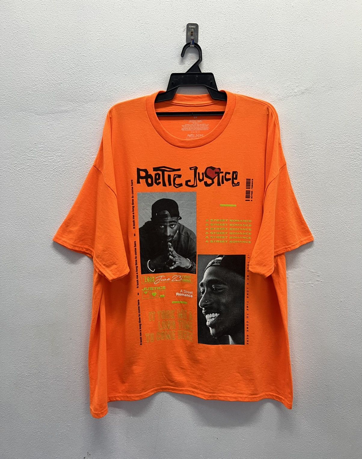 Band Tees × Rap Tees 2Pac Poetic Justice Graphic CHEMISTRY POETIC JUSTICE SHIRT Size US XXL / EU 58 / 5 - 1 Thumbnail