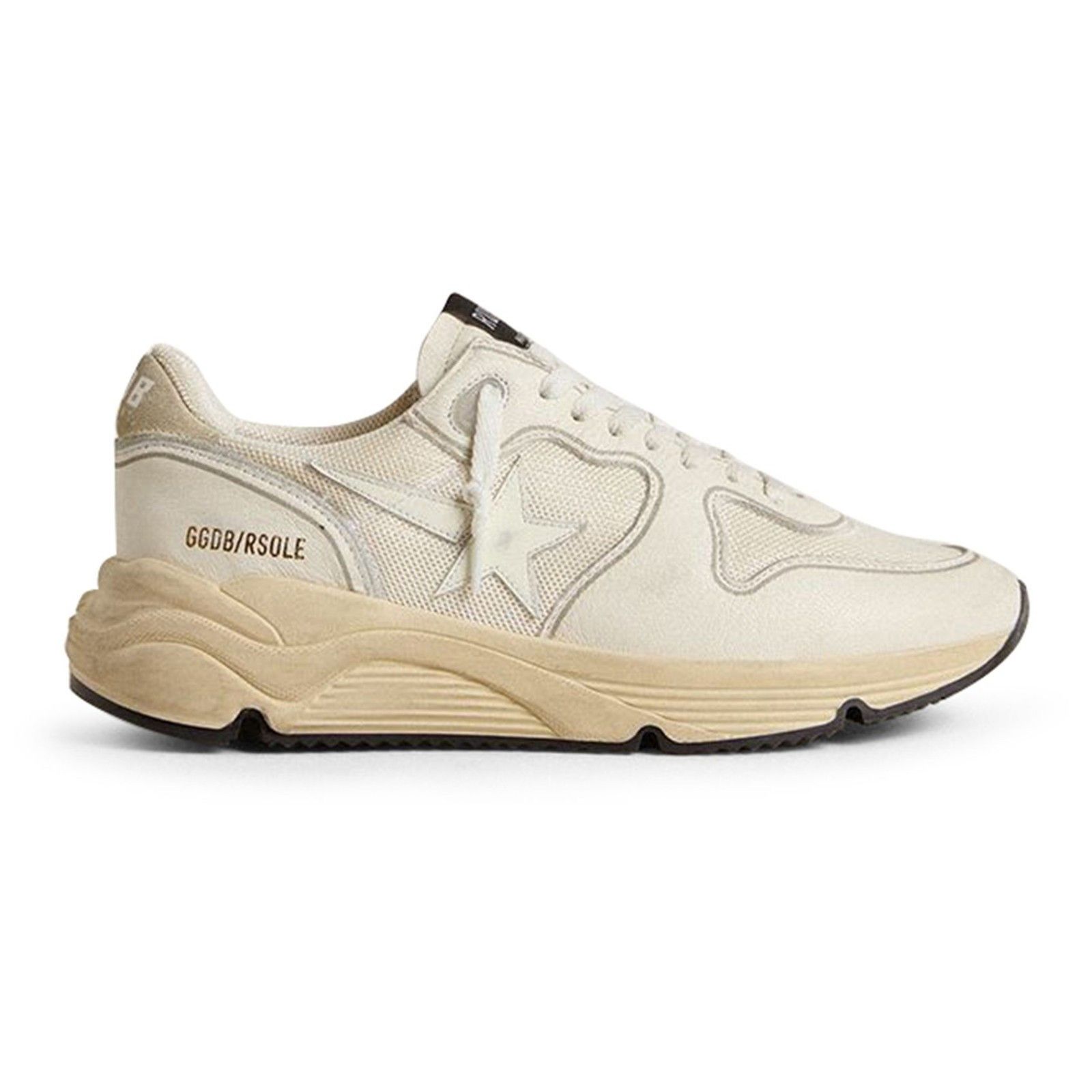 GOLDEN GOOSE Running Sole Women's White Sneakers New & Authe