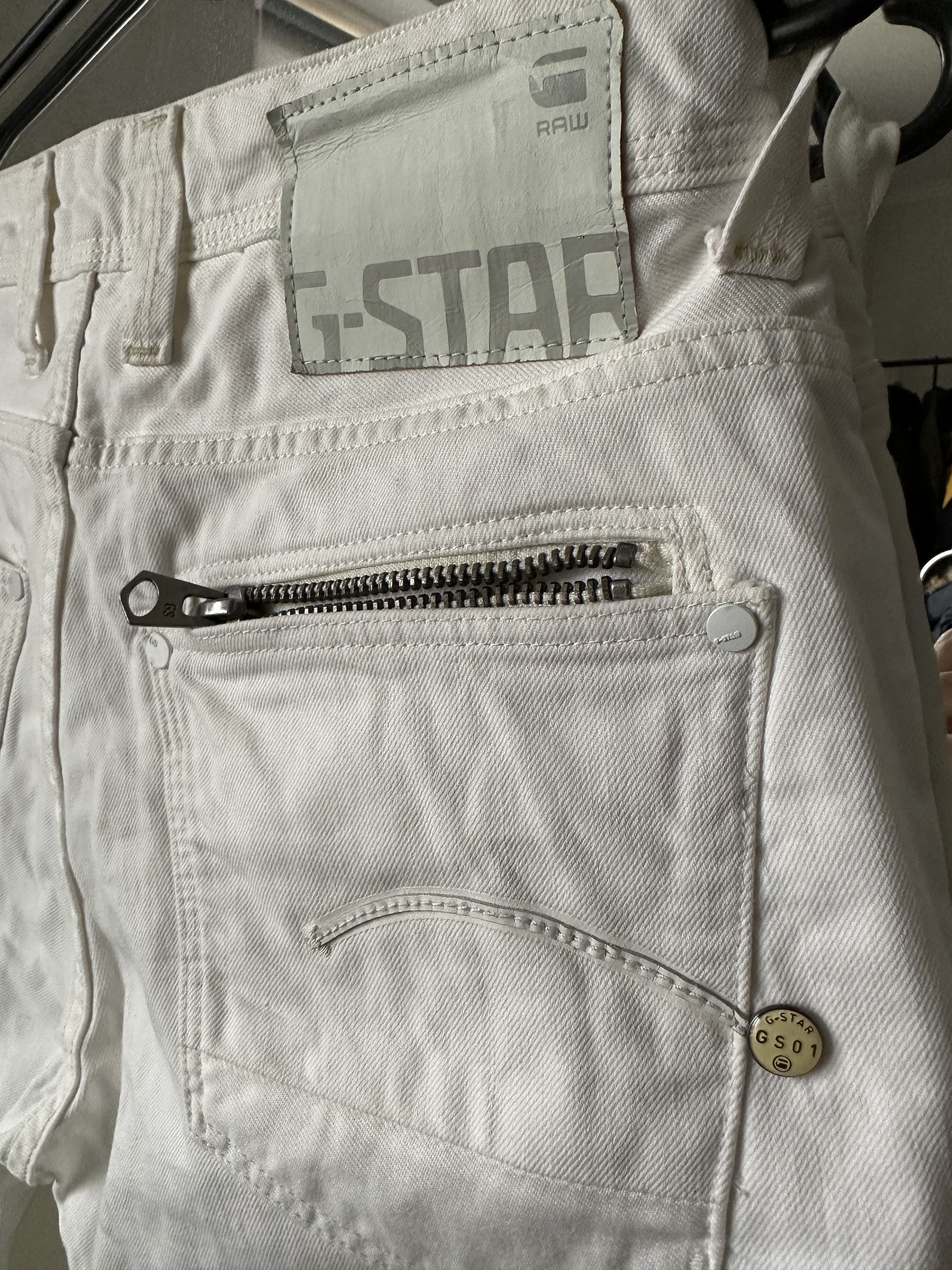 G-Star G Star Raw Big Logo Gs. 01 R-D 3301 Vintage denim pants Size US 30 / EU 46 - 3 Thumbnail