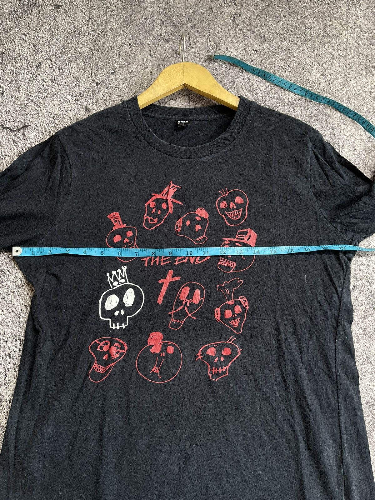 Japanese Brand Y2k 101 ifsixwasnine long sleeve skull Size US L / EU 52-54 / 3 - 7 Thumbnail