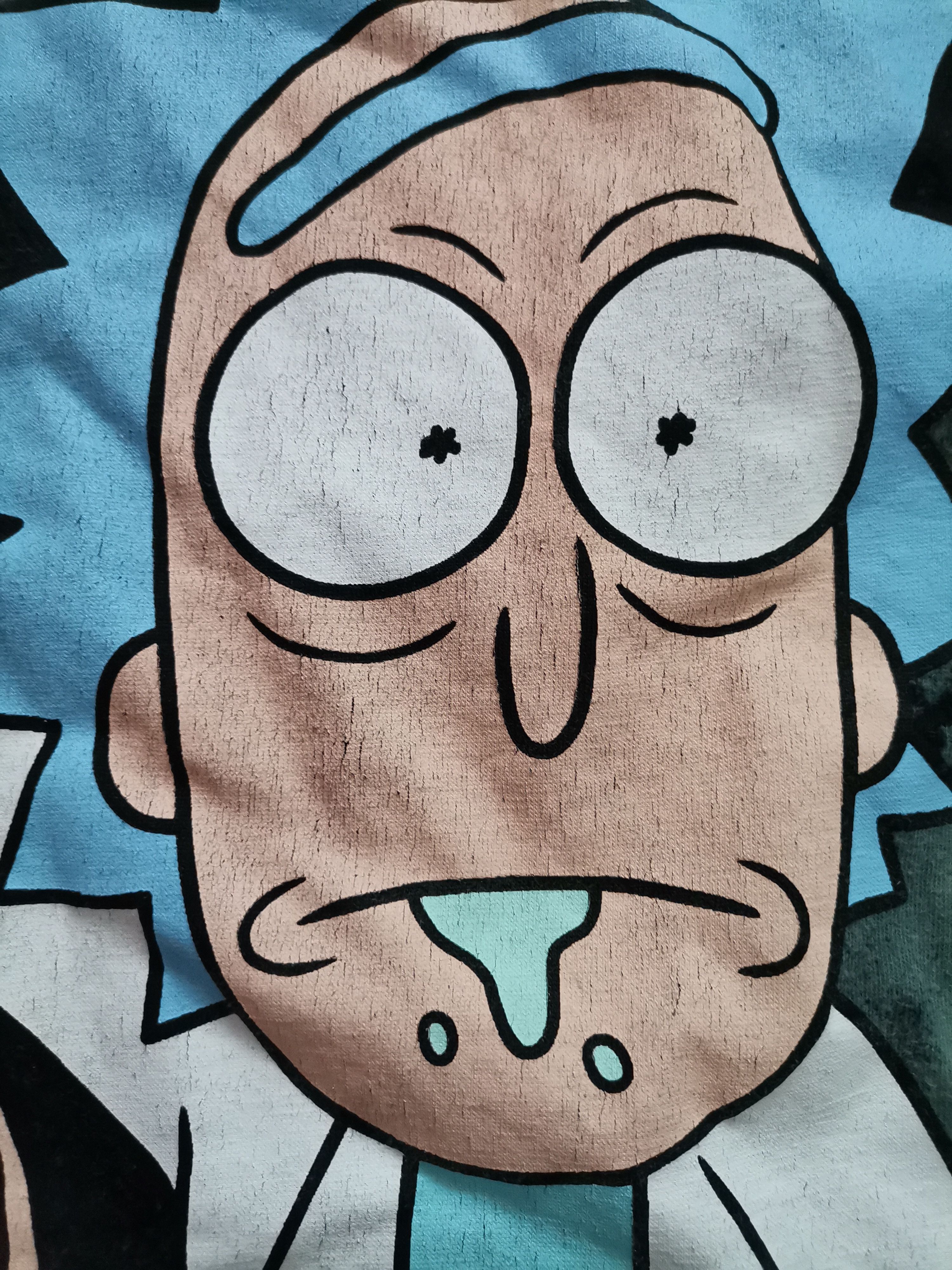 Cartoon Network Rick and Morty Tie Dye Tee Size US XL / EU 56 / 4 - 4 Thumbnail
