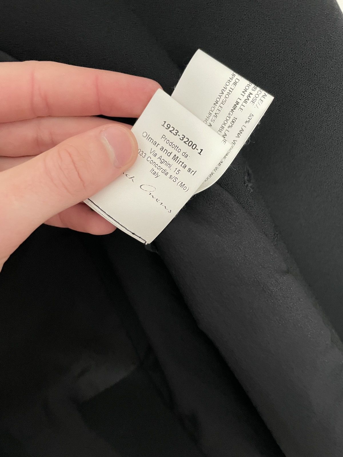 Rick Owens Rick Owens main line blazer Size 42R - 9 Thumbnail