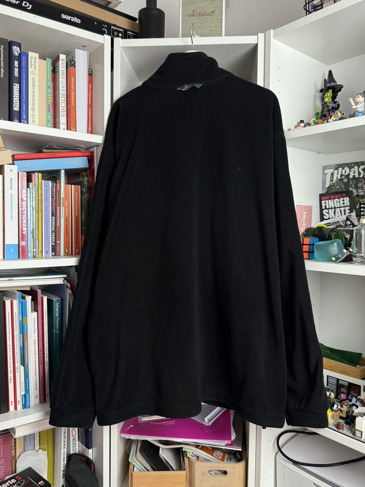 Designer × SALEWA VIntage Salewa zip fleece sweatshirt 4XL XXXXL outdoor black Size US XXL / EU 58 / 5 - 2 Thumbnail