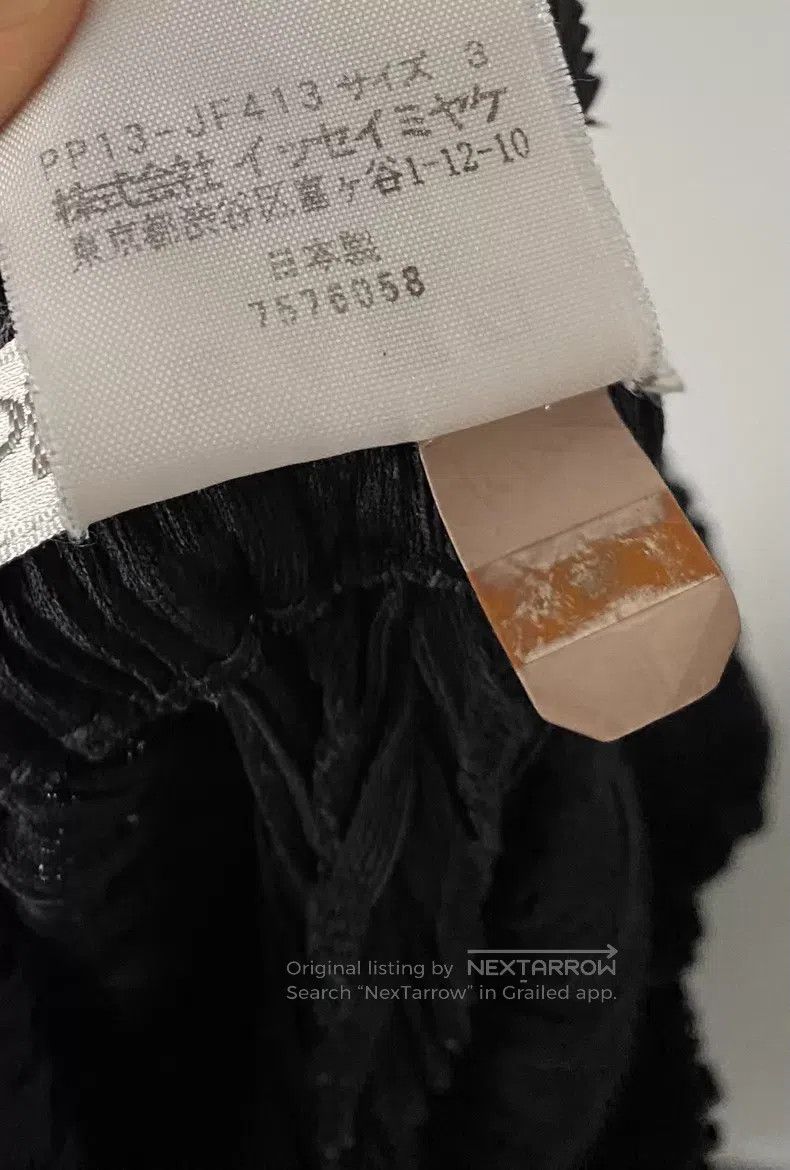 Issey Miyake Issey Miyake size:3 Black Pants Size 31" - 6 Thumbnail