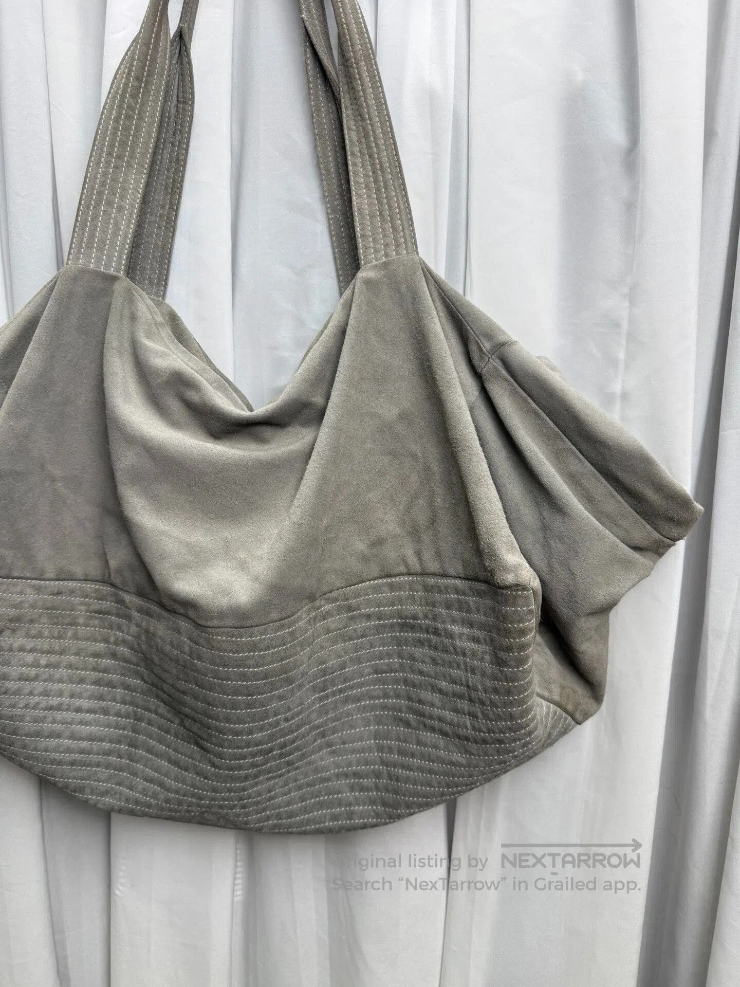 Ann Demeulemeester Ann Demeulemeester Oversized Suede Tote. Size ONE SIZE - 2 Thumbnail