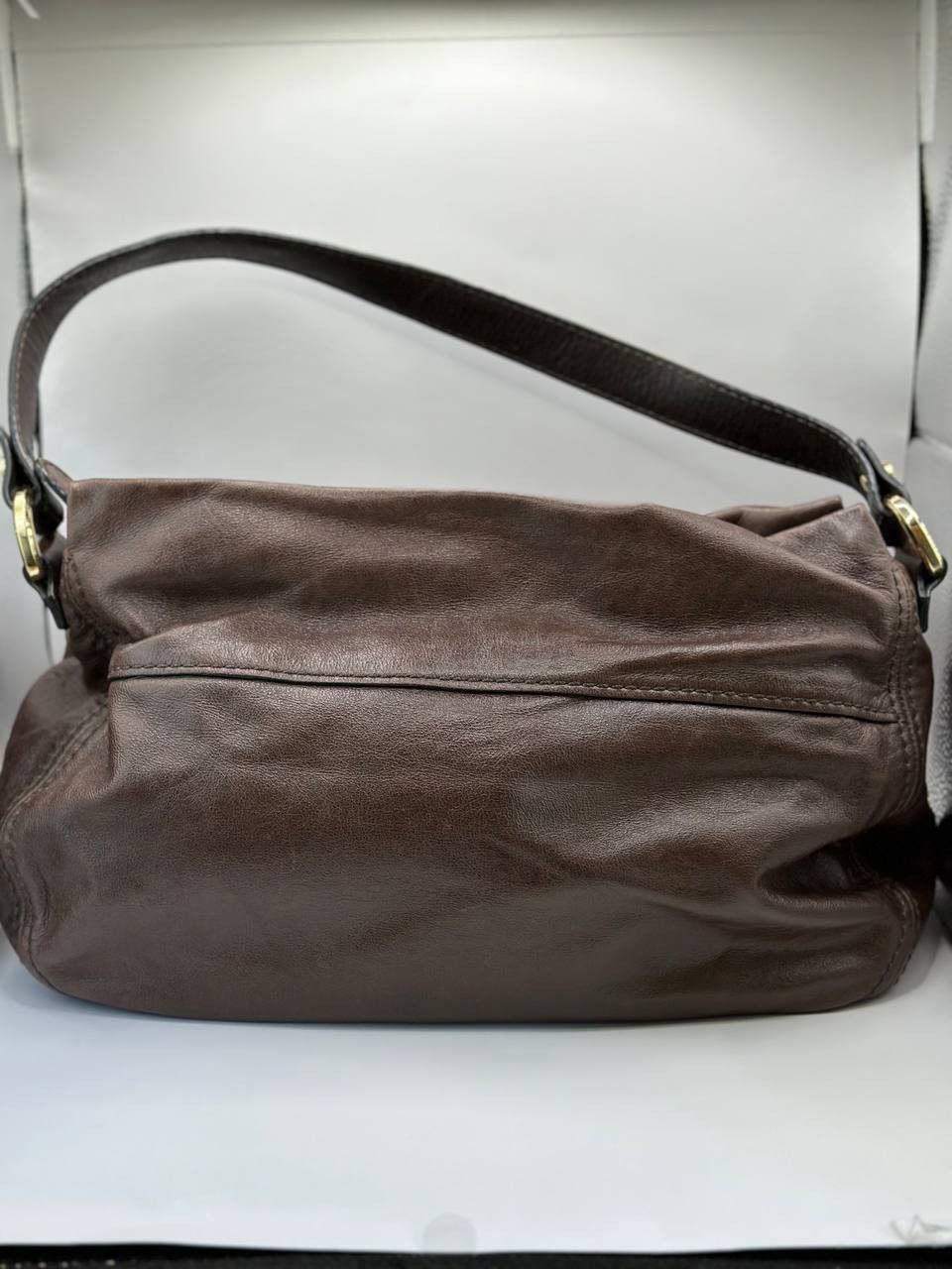 Other Coccinelle Brown Leather Shoulder Bag Classic Italian Design Size ONE SIZE - 2 Thumbnail