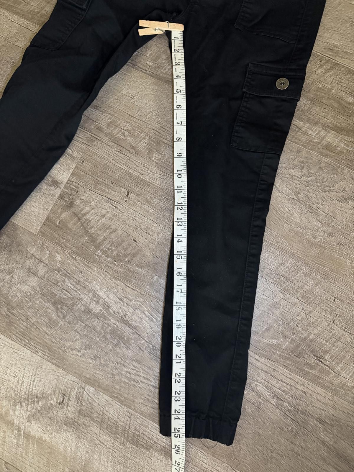 Pit Viper V.I.P. Black Jogger Cargo Pants Size 27" / US 4 / IT 40 - 6 Thumbnail