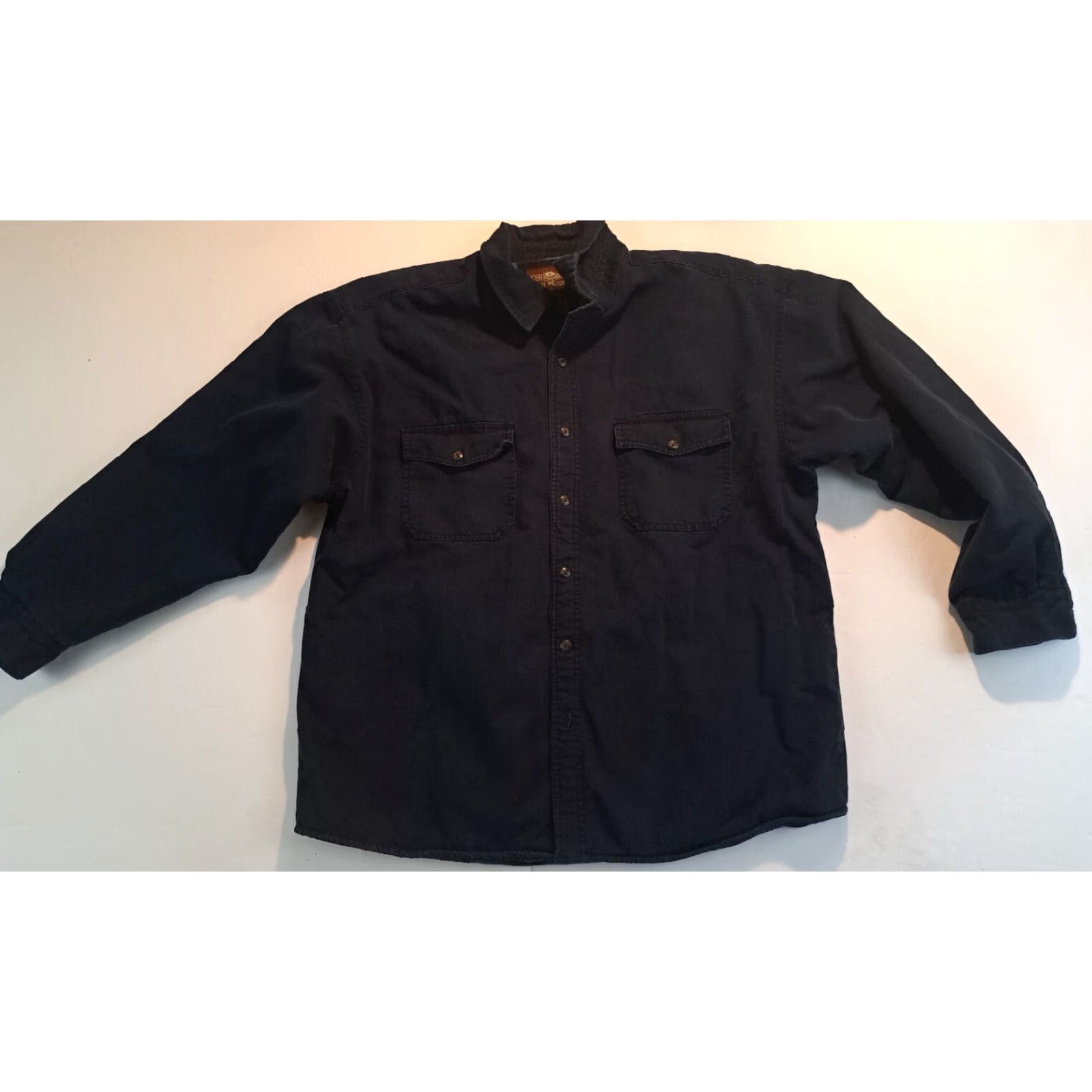 Levi's Levi's Heavy Cotton Denim Jacket 2XL Blue Insulated Full Button Outdoor Shirt Mens Size US XXL / EU 58 / 5 - 2 Thumbnail