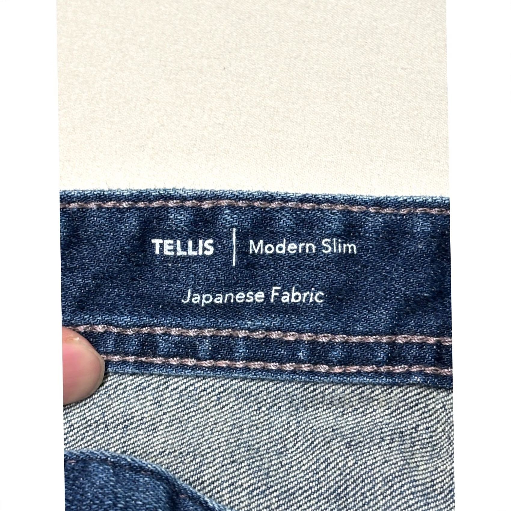 Vintage AG Adriano Goldschmied Tellis Modern Slim Denim Jeans Men Blue 38x32 US Size Size US 38 / EU 54 - 4 Thumbnail
