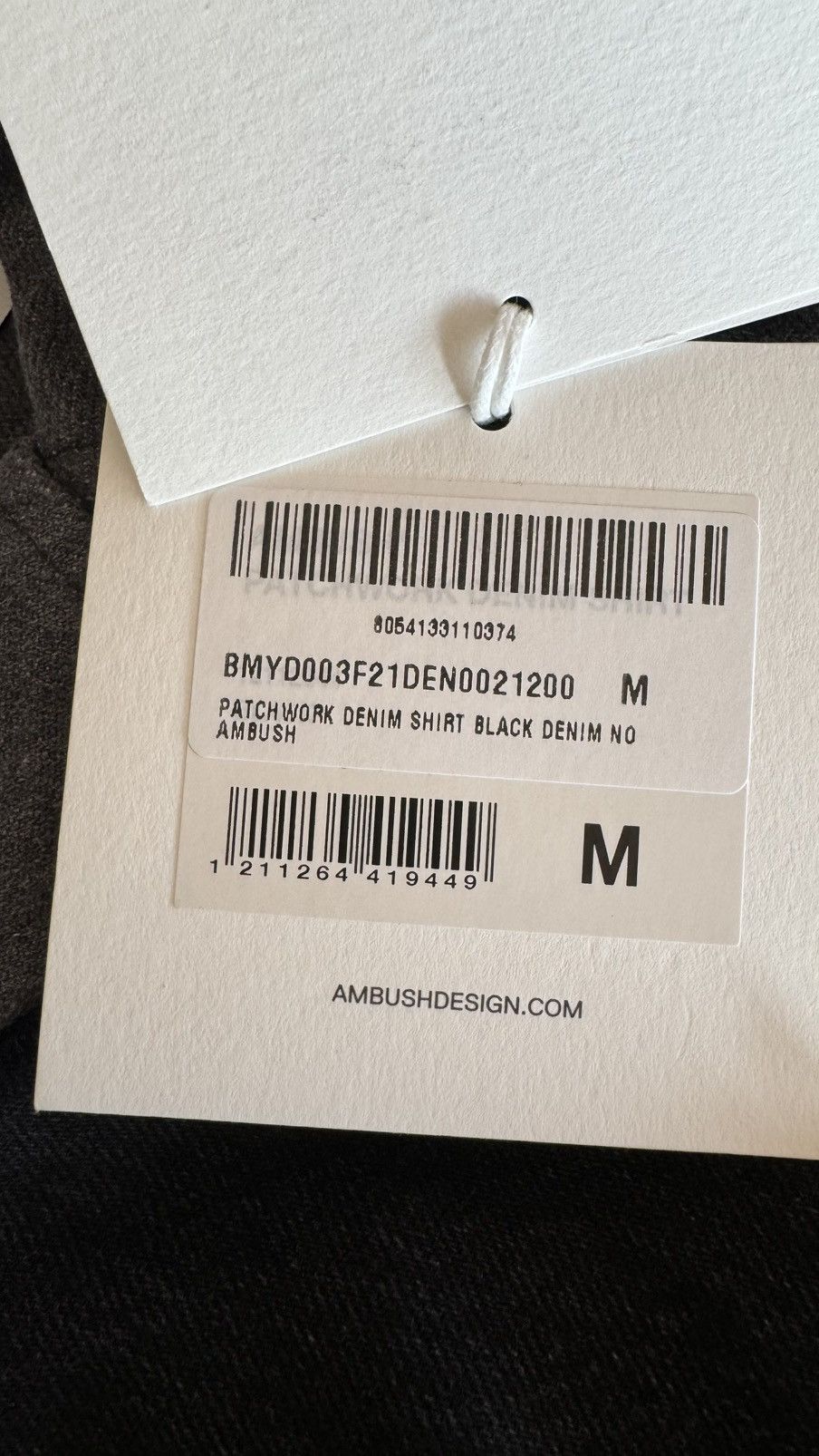 Ambush Design Ambush denim jacket shirt made in Japan M L XL oversize new Size US M / EU 48-50 / 2 - 9 Thumbnail