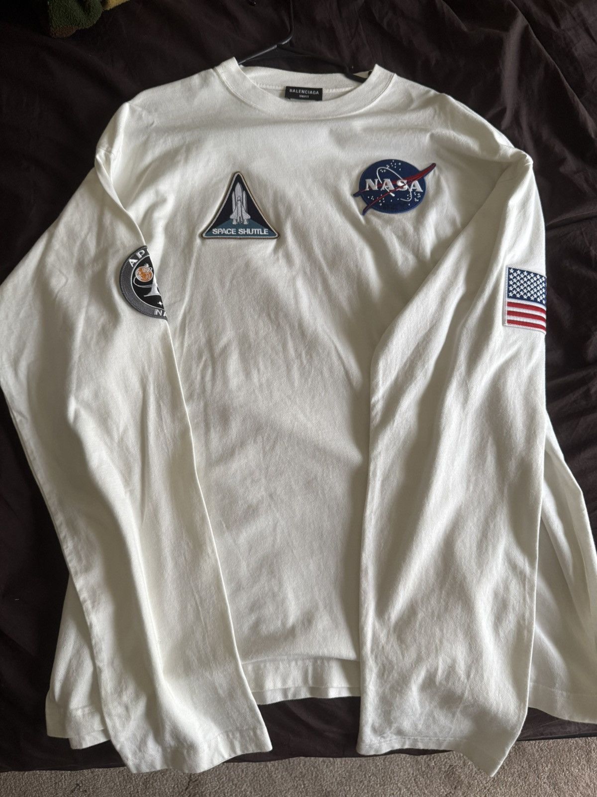 Balenciaga Balenciaga Nasa Long Sleeve Size US M / EU 48-50 / 2 - 1 Thumbnail