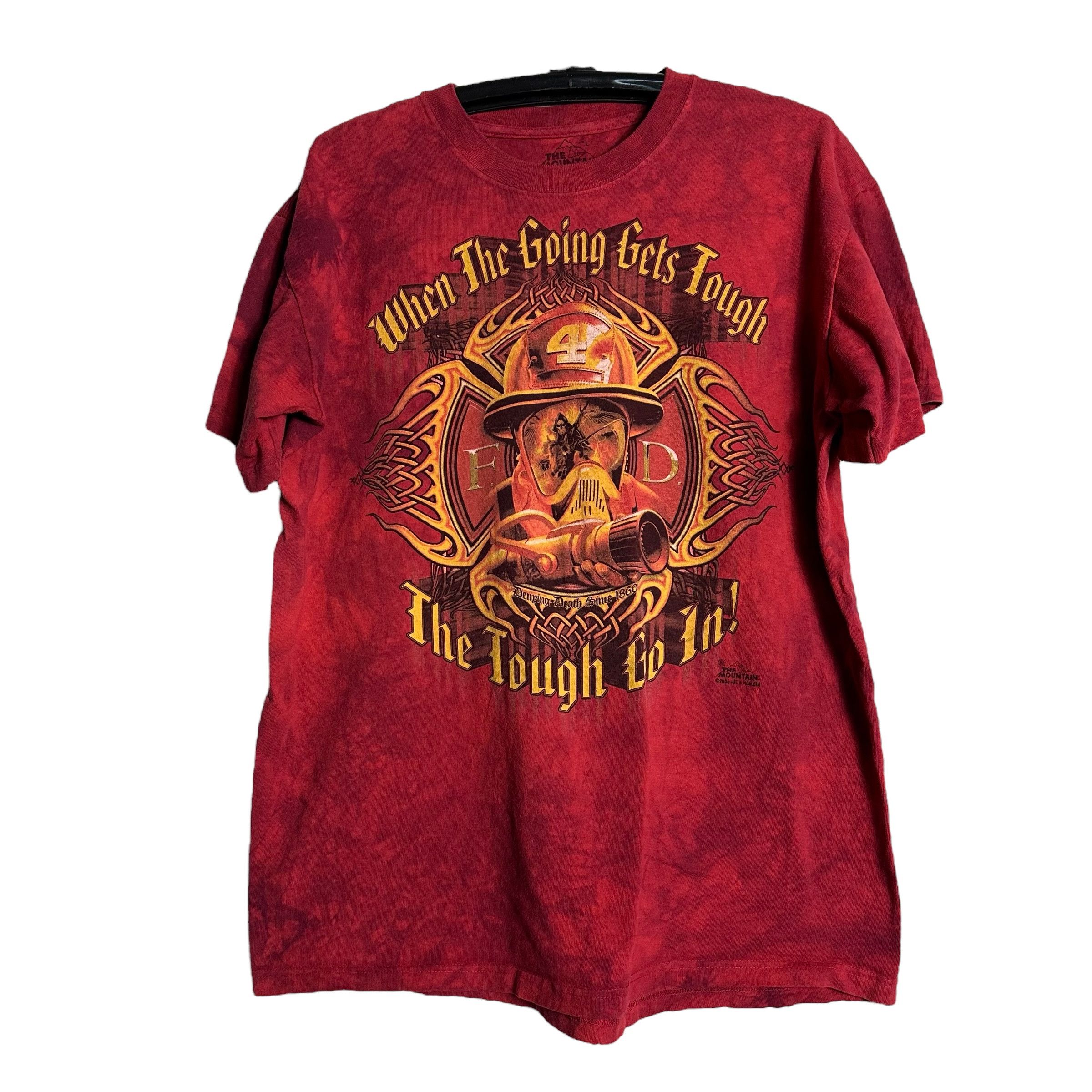 The Mountain 🔥RARE🔥The Mountain Firefighter Reaper 2006 Tie Dye T-shirt Size US L / EU 52-54 / 3 - 1 Thumbnail