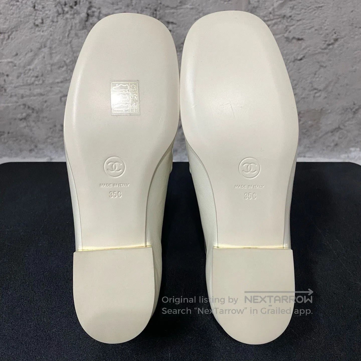 Chanel Chanel White Double C Loafers. Size US 4 / IT 34 - 7 Thumbnail