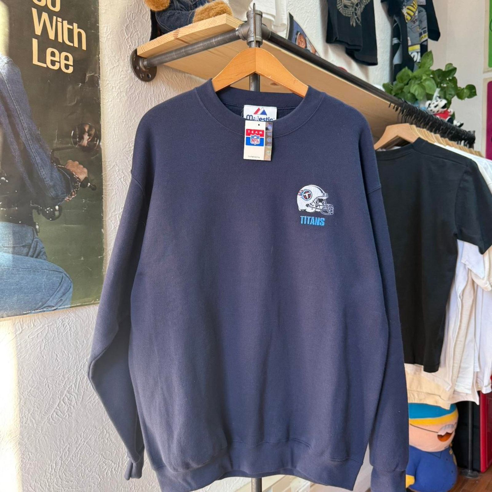 NFL × Vintage Vintage 90s Tennessee Titans NFL Football Crewneck Size US L / EU 52-54 / 3 - 1 Thumbnail