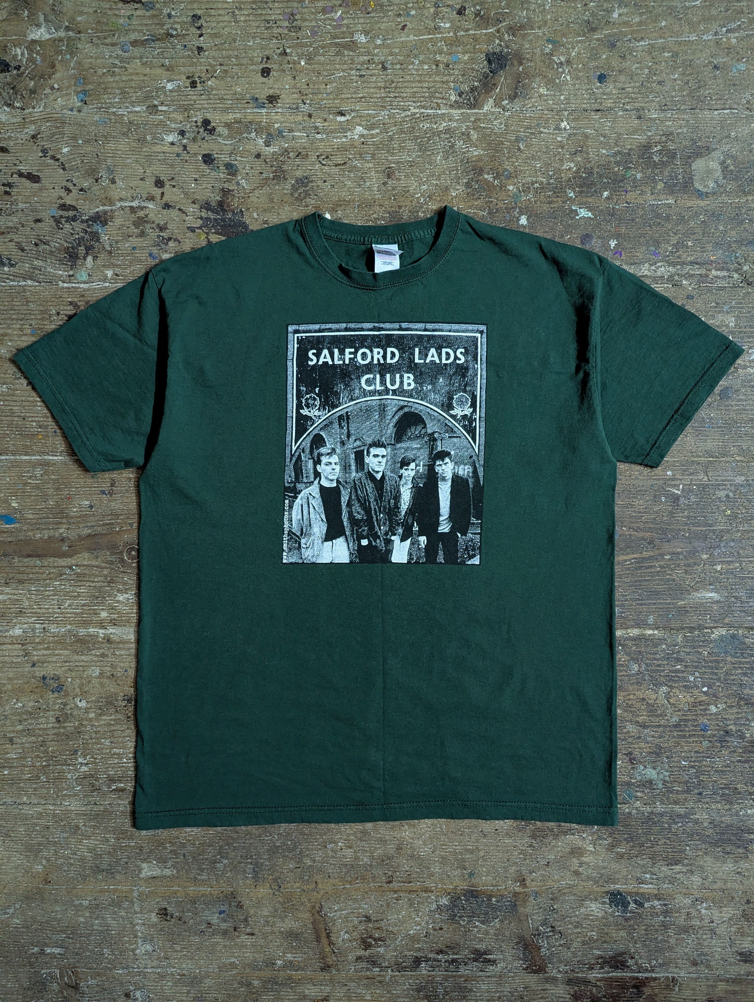 Band Tees 00s The Smiths "Salford Lads Club" T Shirt Size US XL / EU 56 / 4 - 2 Thumbnail