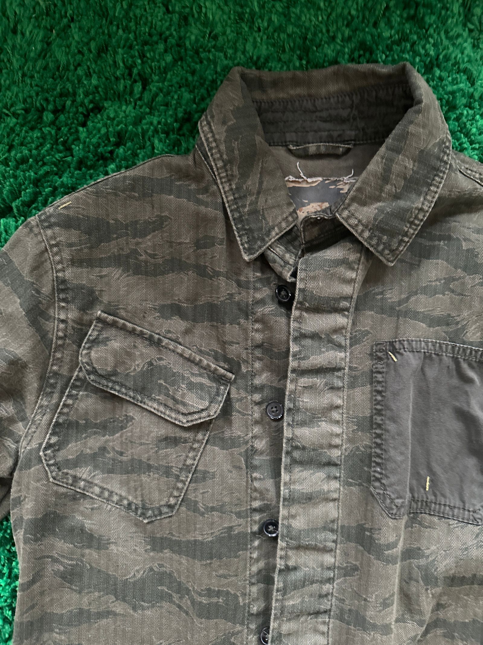 KOJIMA GENES × Playstation × Sony RARE Official Metal Gear Solid - Camo Shirt Jacket Size US M / EU 48-50 / 2 - 2 Thumbnail