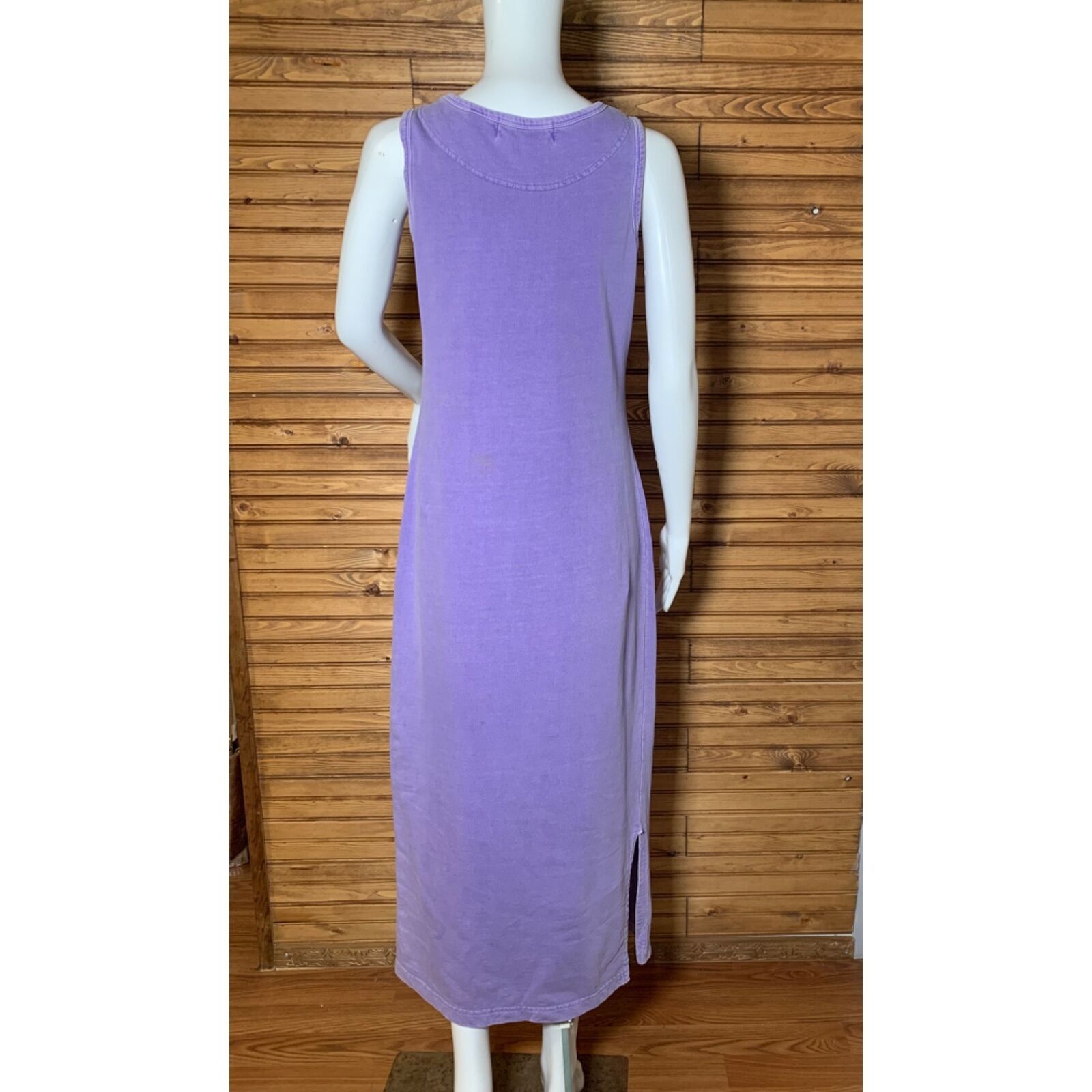 Other Vtg 90s Pastel Marsh Landing Maxi Body Con Tshirt Tank Dress Size S / US 4 / IT 40 - 17 Thumbnail