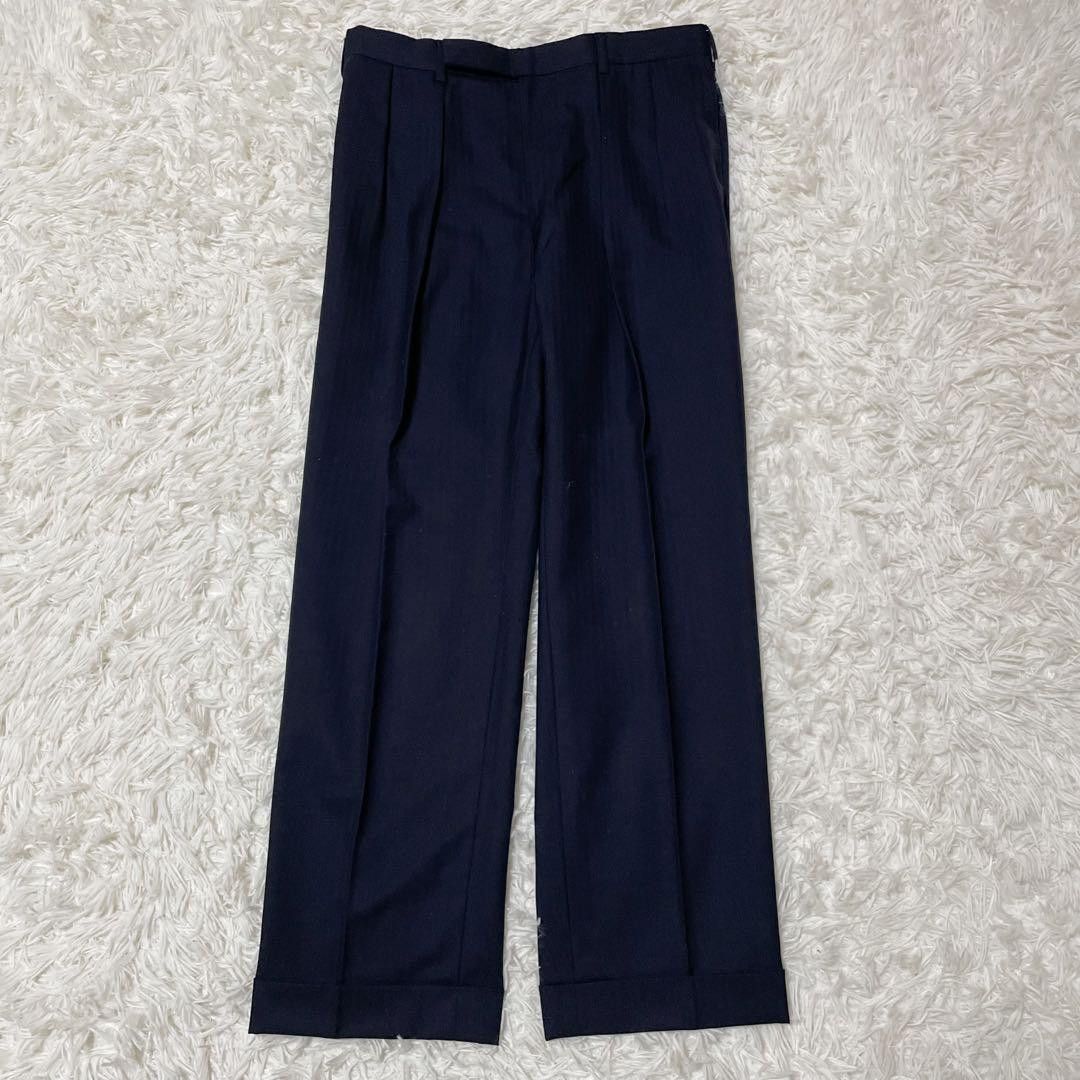 Ralph Lauren Purple Label Ralph Lauren Purple Label Cashmere Setup Suit Navy 2B Size 36R - 6 Thumbnail
