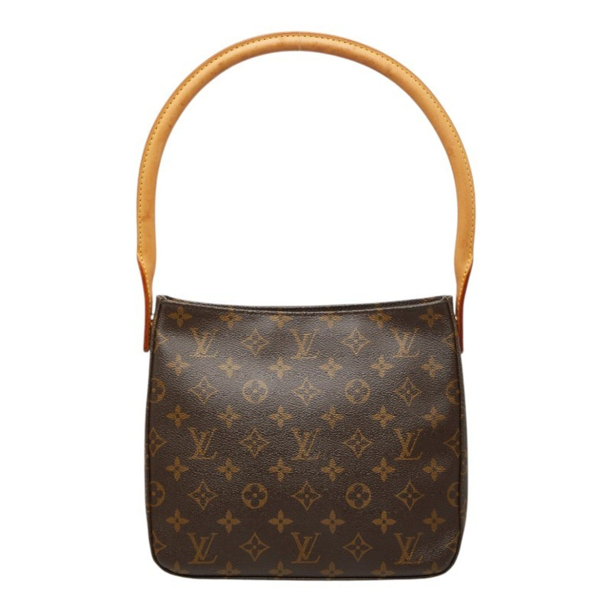 Louis Vuitton Louis Vuitton Monogram Looping MM One-Shoulder Bag Handbag M51146 Brown Leather Women's LOUIS VUITTON Size ONE SIZE - 1 Thumbnail