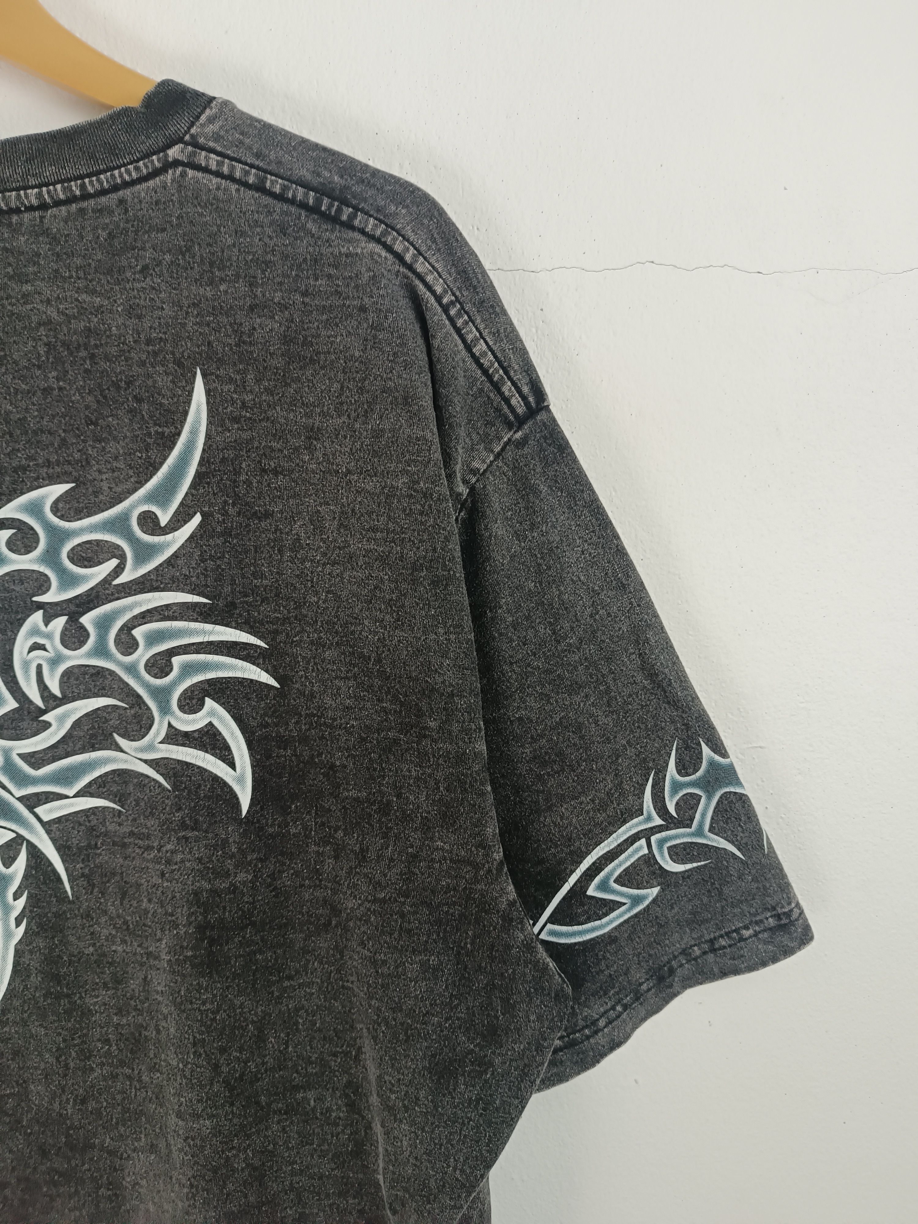 Tribal Streetwear VINTAGE Y2K TRIBAL ACID STYLE LGB SKULL TRIBE IFSIXWASNINE Size US XL / EU 56 / 4 - 13 Thumbnail
