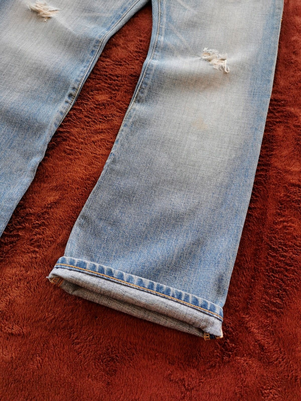 Global Work Crashed Skinny Denim Global Work Japan Ankle Jeans Size US 32 / EU 48 - 4 Thumbnail