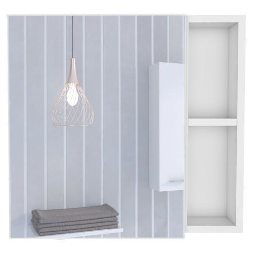 Designer × Homemade Myrick 2-Shelf Medicine Cabinet with Mirror White Size US L / EU 52-54 / 3 - 5 Thumbnail