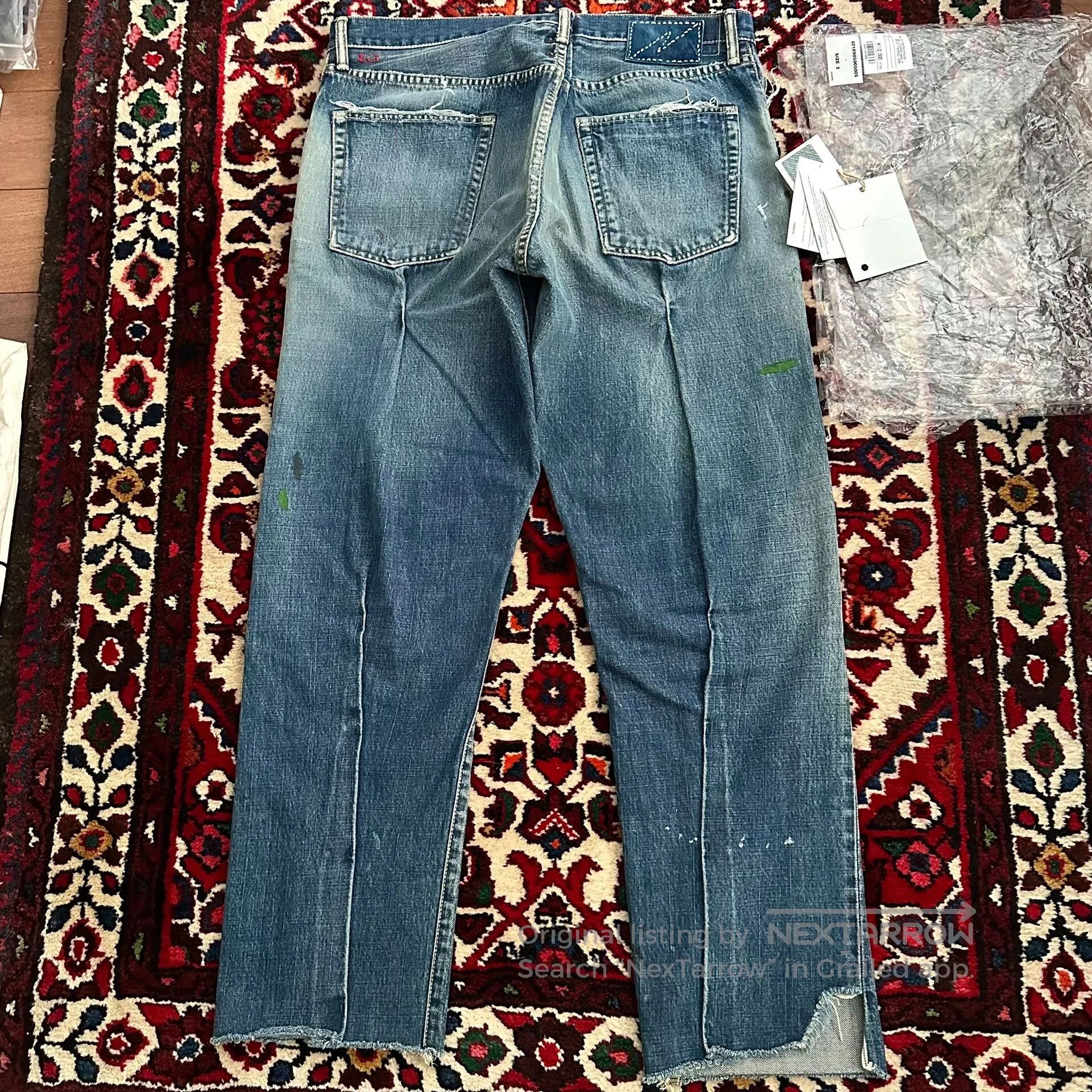 Visvim Visvim 18AW ICT Journeyman Denim Pants. Size US 30 / EU 46 - 3 Thumbnail