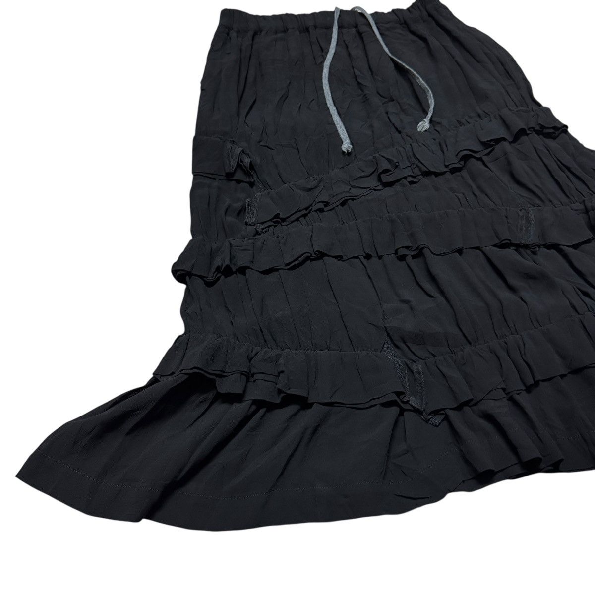 Comme des Garcons AD2011 Comme Des Garcons Deconstructed Ruffle Skirt Size 30" / US 8 / IT 44 - 11 Thumbnail