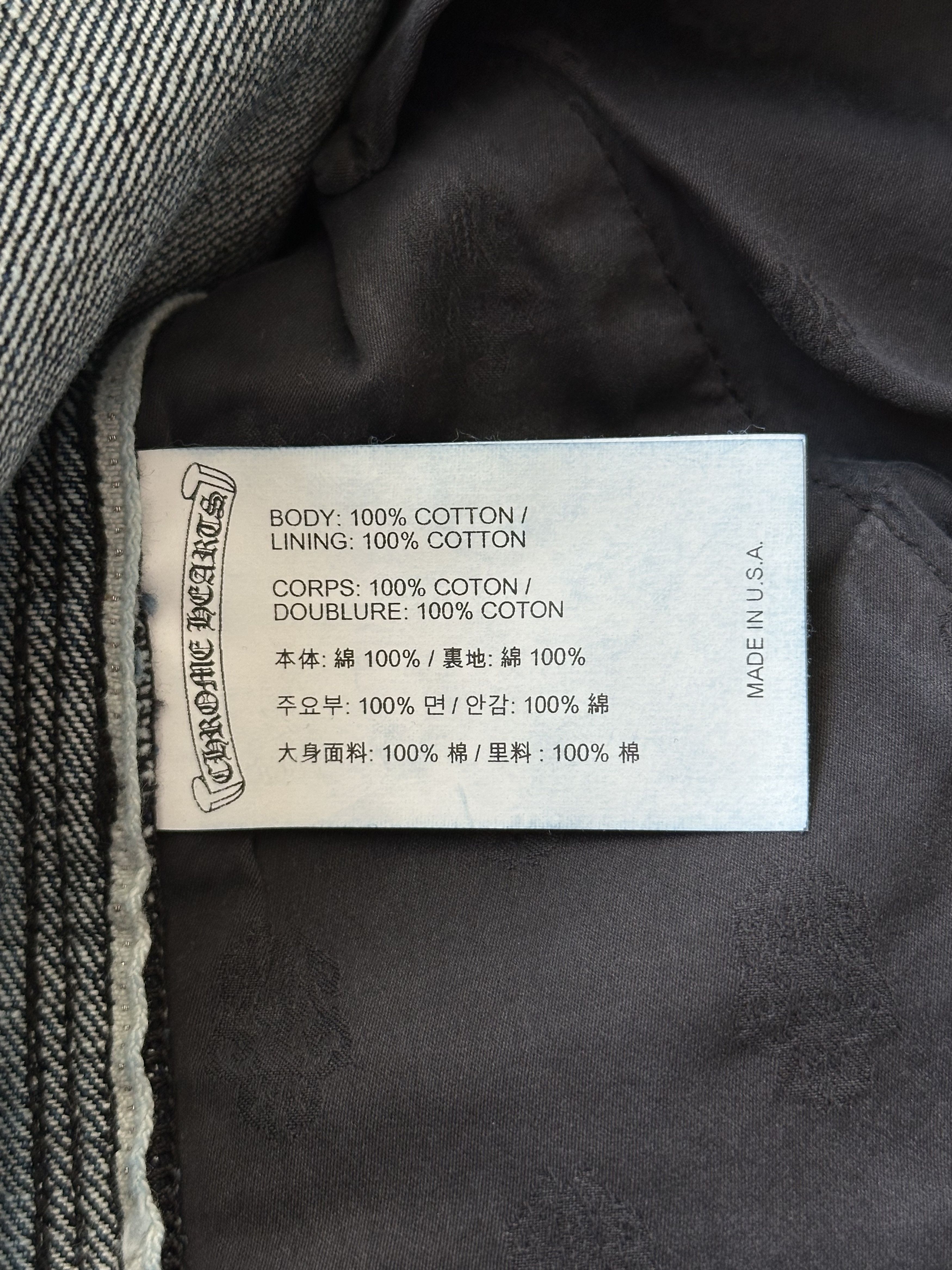 Chrome Hearts Chrome Hearts Blue Carpenter Pants Size US 38 / EU 54 - 4 Thumbnail