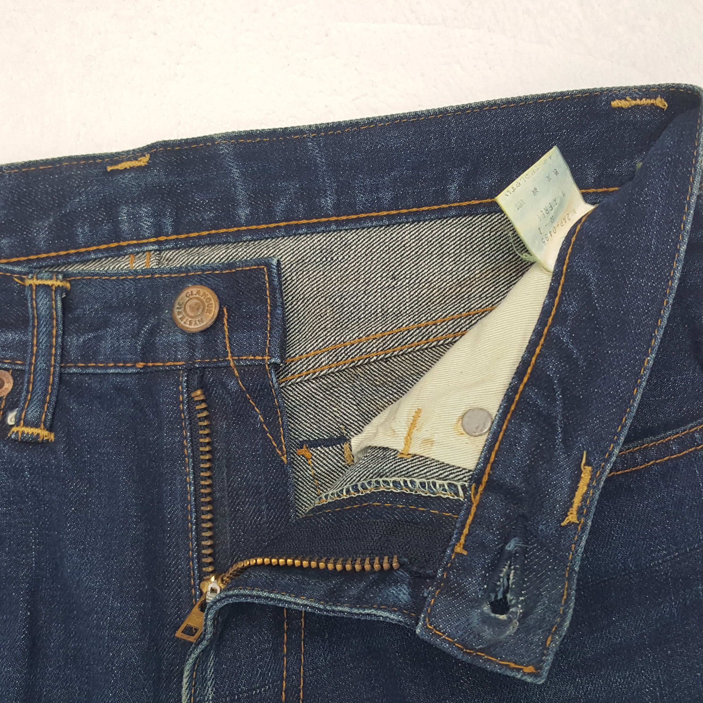 Hysteric Glamour × Vintage Vintage Hysteric Glamour Japan Custom Logo Denim Jeans Size US 28 / EU 44 - 13 Thumbnail