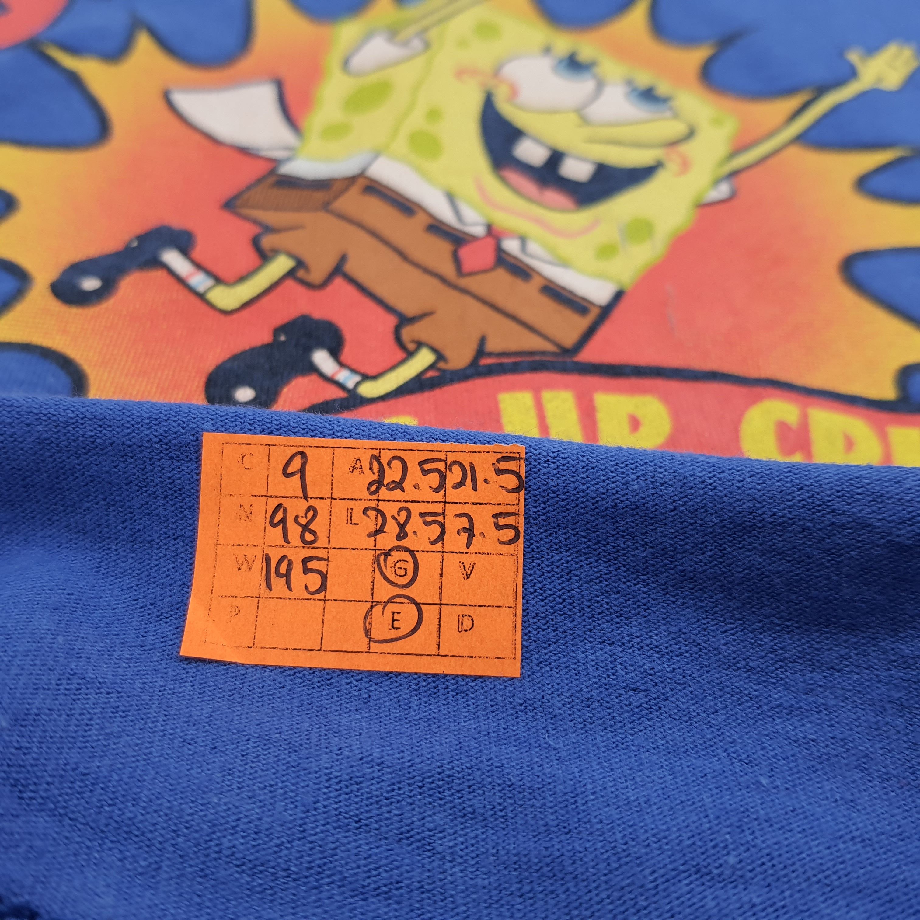 Nickelodeon Supersponge SpongeBob Square Pants T-shirt Size US L / EU 52-54 / 3 - 7 Thumbnail