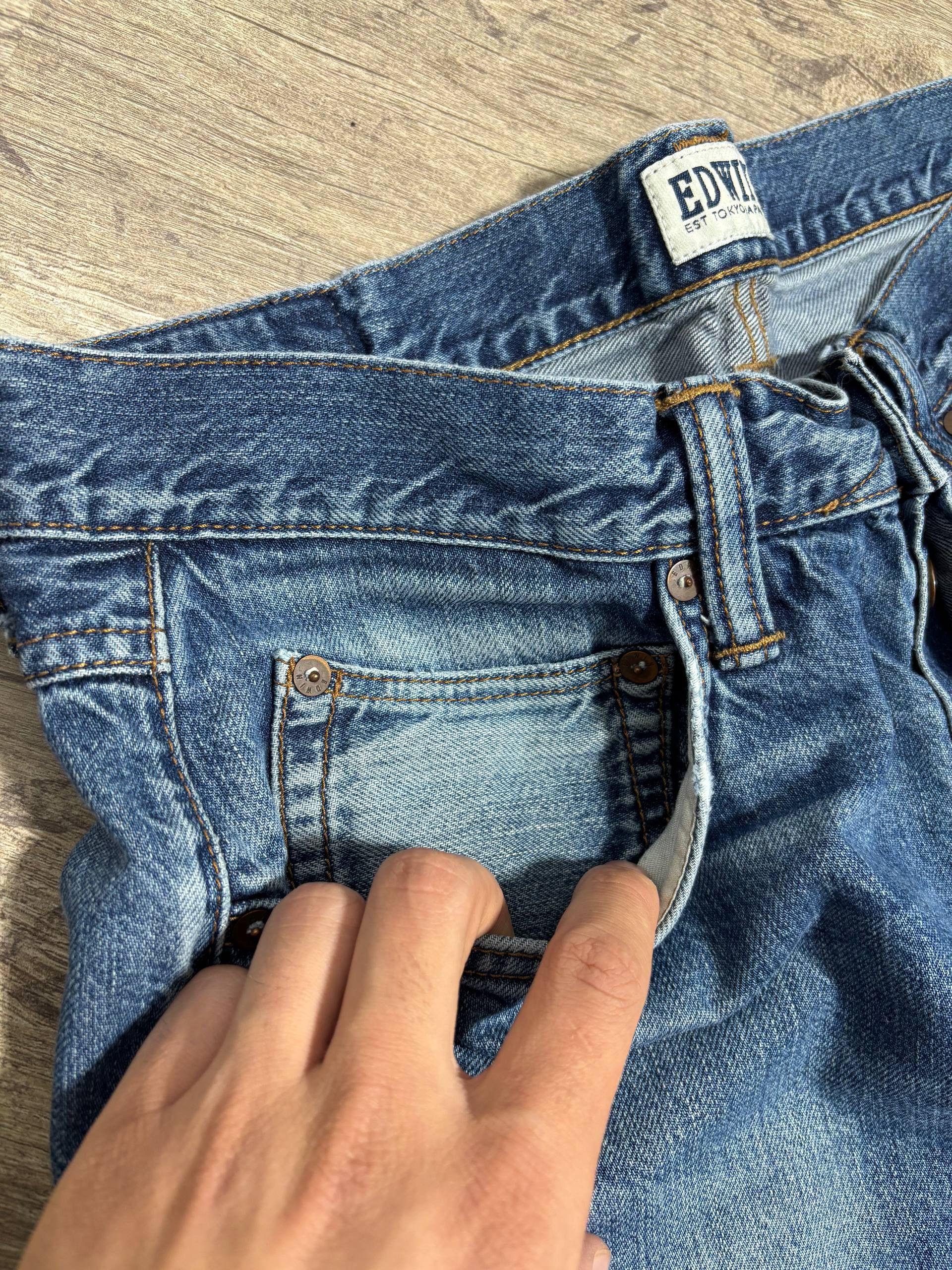 Edwin Edwin Tokyo Japan Denim Vintage Jeans Size US 32 / EU 48 - 8 Thumbnail